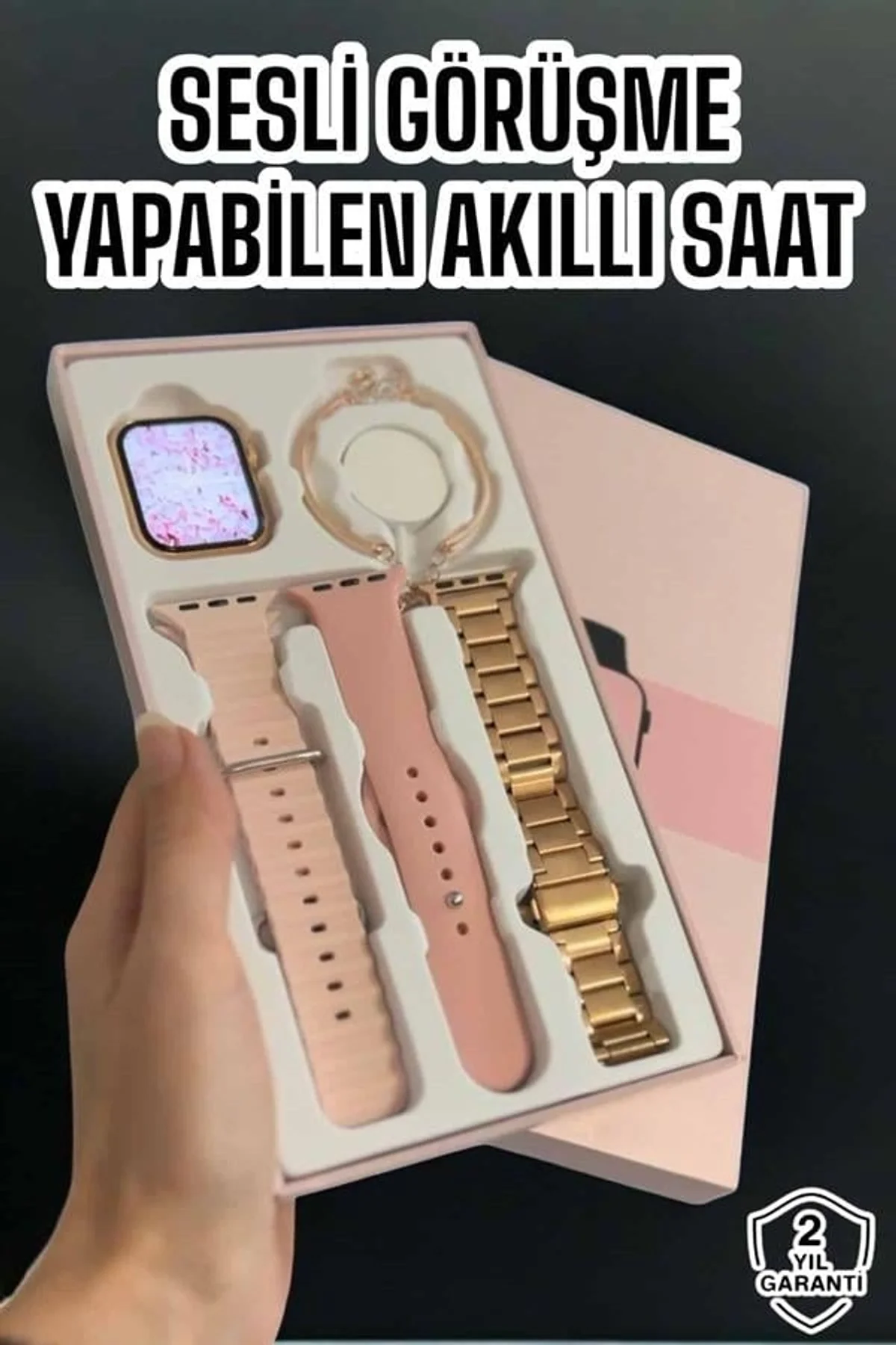 Akıllı Saat Bluetooth Bağlantılı Aksesuar Hediyeli Gps Takibi - Just Cheap Store Görsel 2