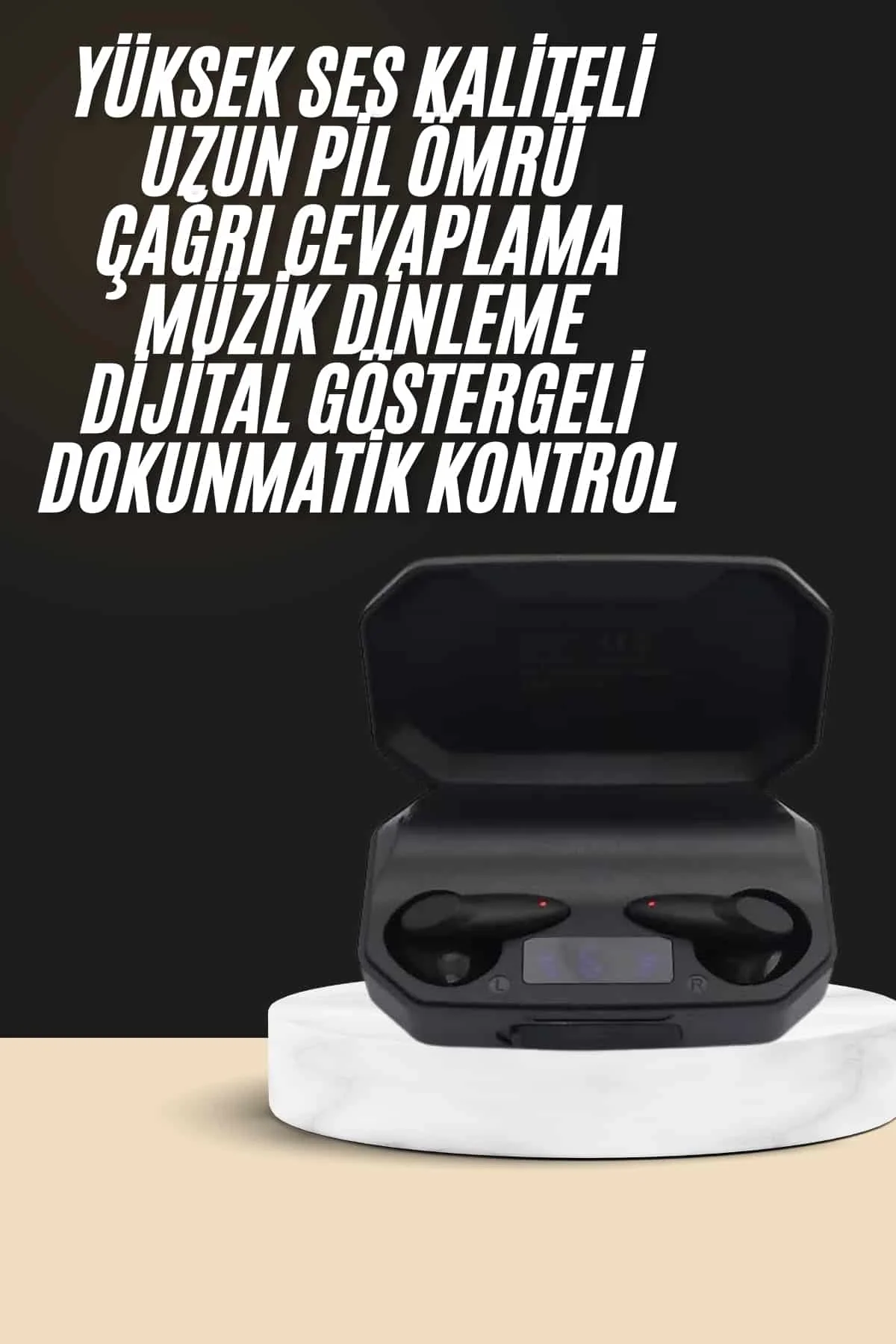 Kulak İçi Bluetooth Kulaklık Rgb Işıklı Çift Mikrofonlu İos/android Uyumlu Bt 5.2 Yeni Nesil - Just Cheap Store Görsel 2