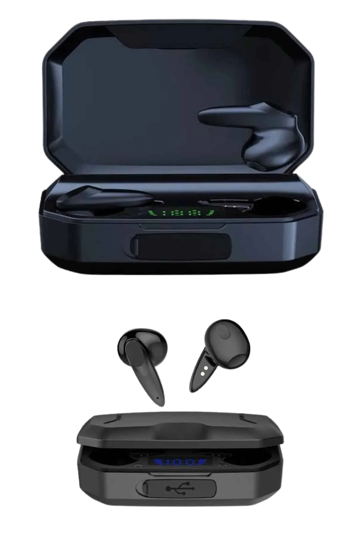 Kulak İçi Bluetooth Kulaklık Rgb Işıklı Çift Mikrofonlu İos/android Uyumlu Bt 5.2 Yeni Nesil - Just Cheap Store Görsel 5