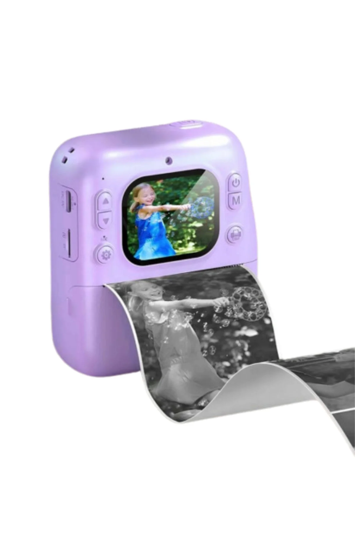 Çocuk Dijital Fotoğraf Makinesi Anında Baskı Ve 4 Rulo Kağıt 5 Kalem Hediye - Just Cheap Store Görsel 3