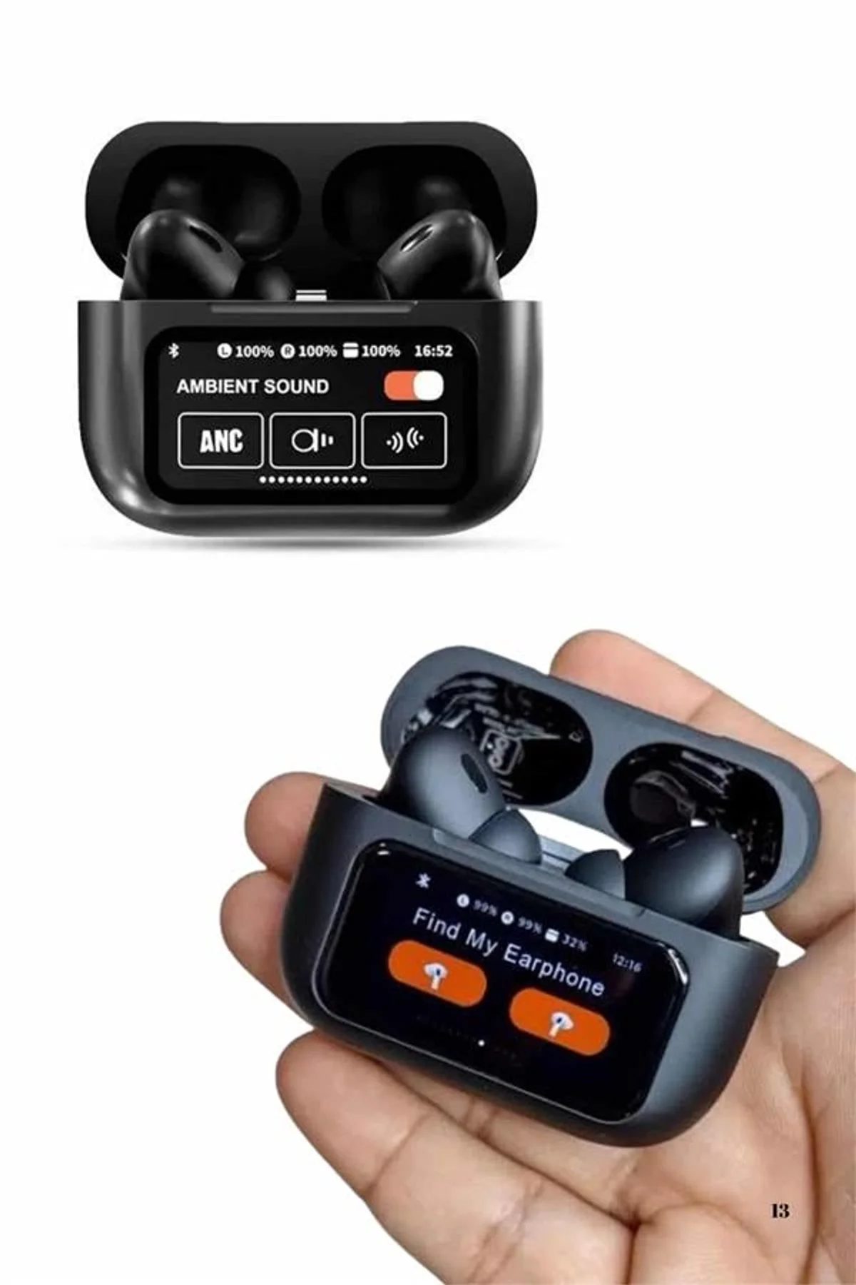 Yeni Nesil Pro Ekranlı Bluetooth Kulaklık 5.0 Bluetooth - Just Cheap Store Görsel 3