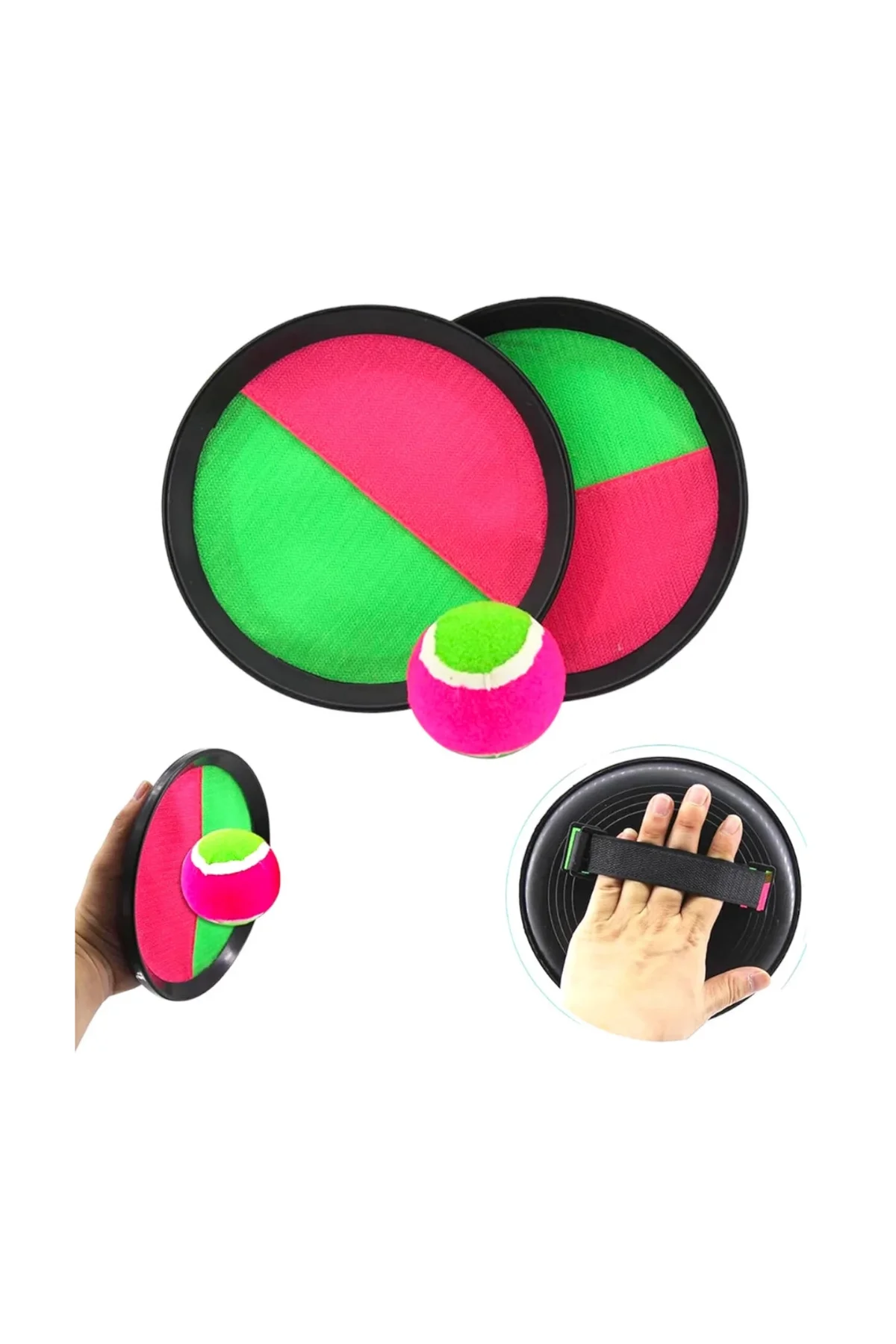 At Tut Oyuncak Seti Cırtlı Raket Ve Top Eğitici Ve Eğlenceli Oyun - Just Cheap Store Görsel 4
