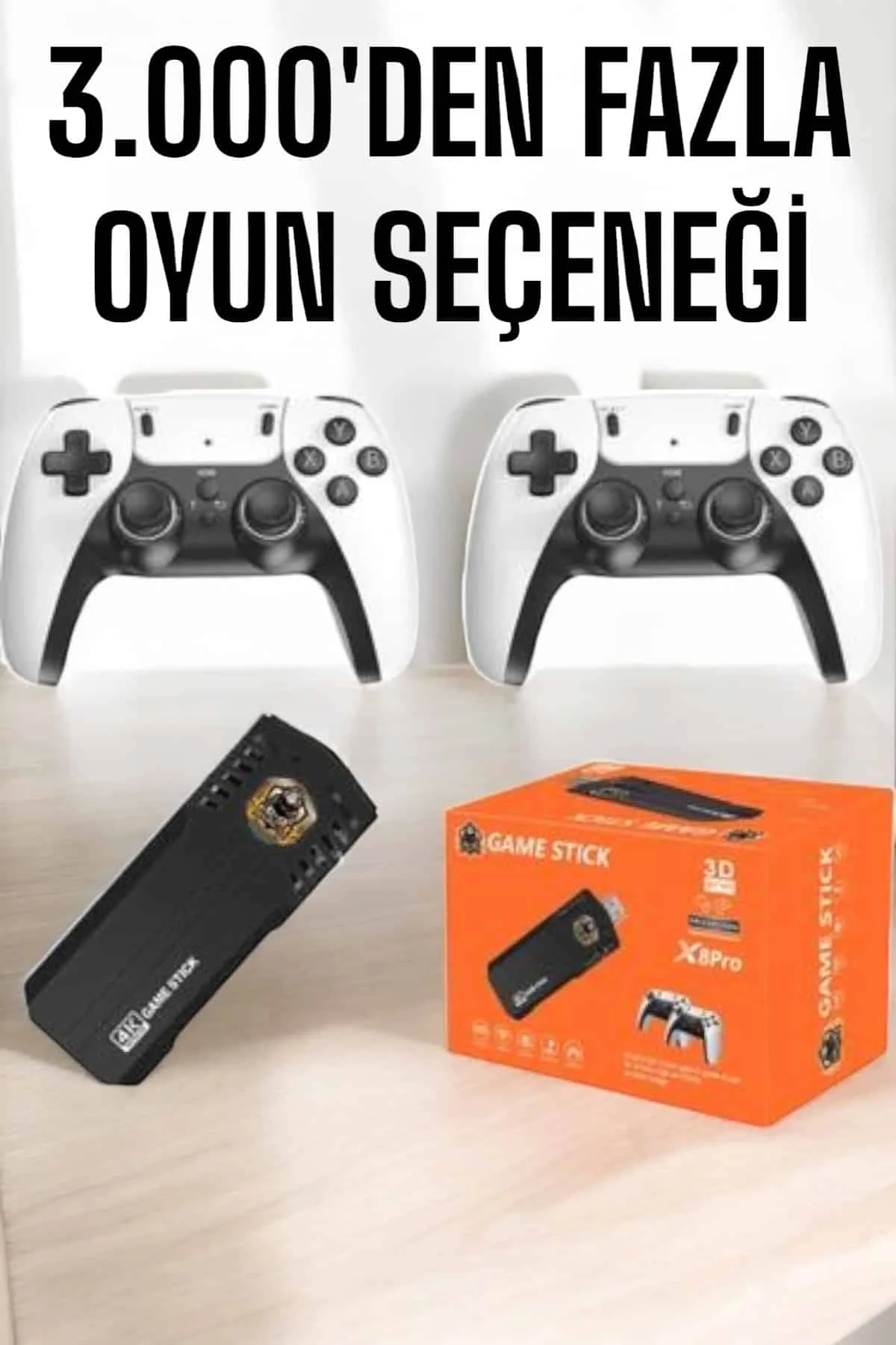 Joystick Çift Kollu Oyun Kolu Retro Oyun Yüksek Çözünürlüklü 3d Game - Just Cheap Store Görsel 3