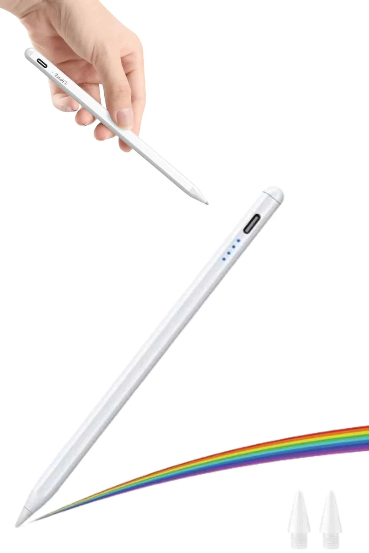 Dokunmatik Kalem Tablet Kalemi Çizim Stylus Kalem Yedek Uçlu - Just Cheap Store Görsel 5