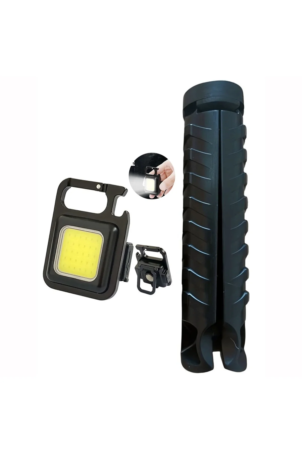 Gs-465 Tripotlu Usb Şarj Edilebilir Cep Feneri - Just Cheap Store Görsel 2