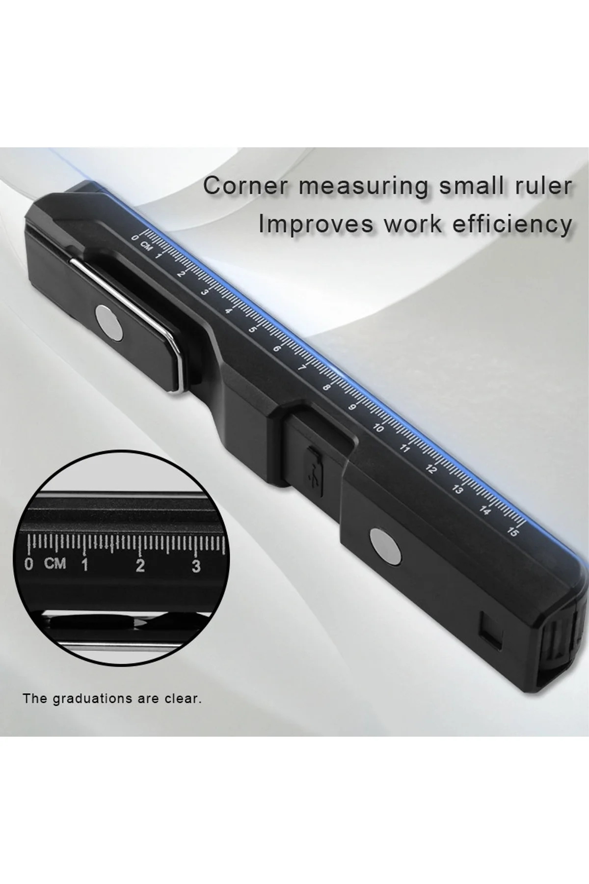 Gs-2070 30w Şarjlı Mıknatıslı Katlanabilir Led Çalışma Tamirci Feneri - Just Cheap Store Görsel 3