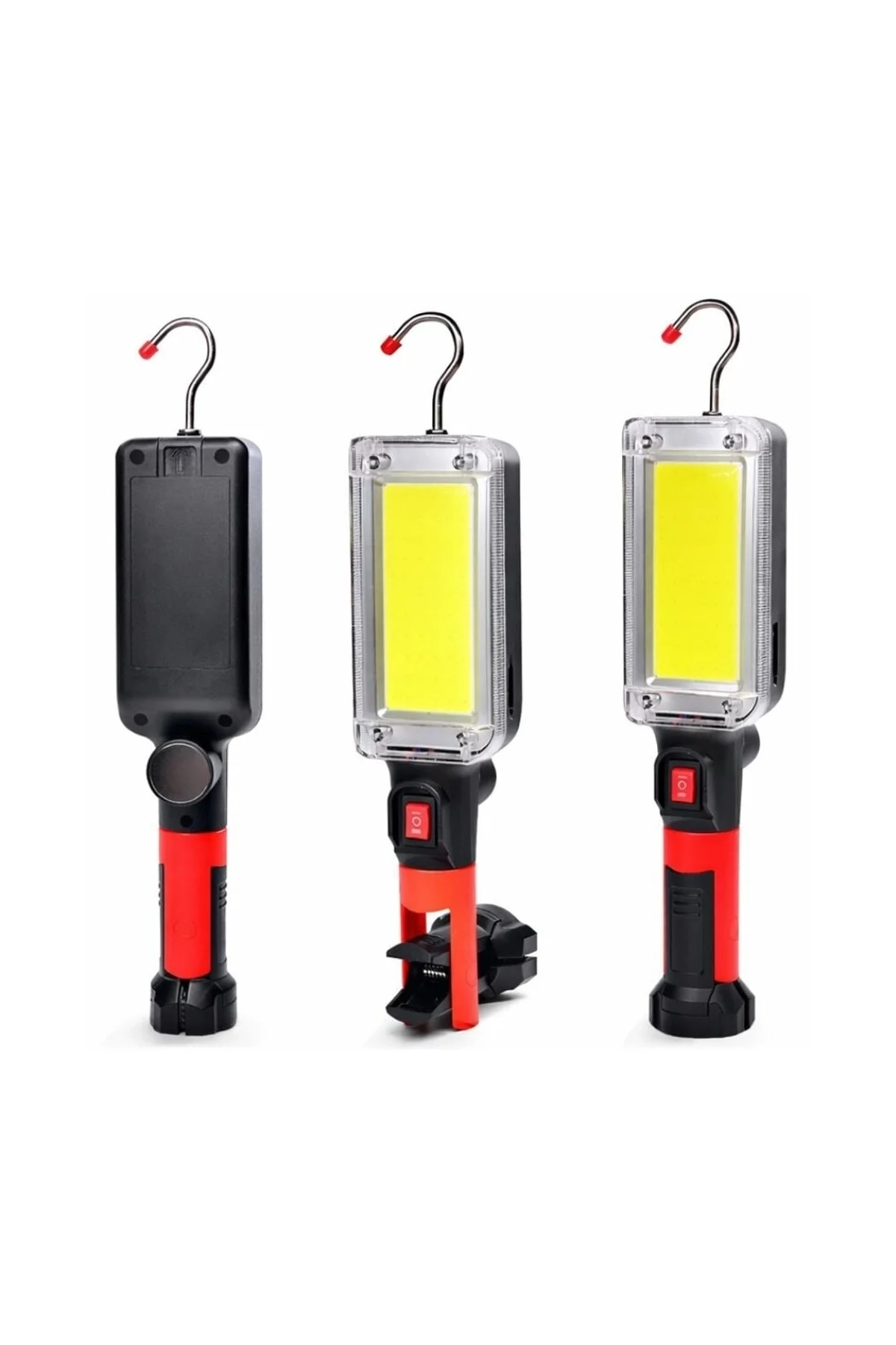 Gs-2040 1200 Lümenmıknatıslı Cob Led Tamirci Feneri