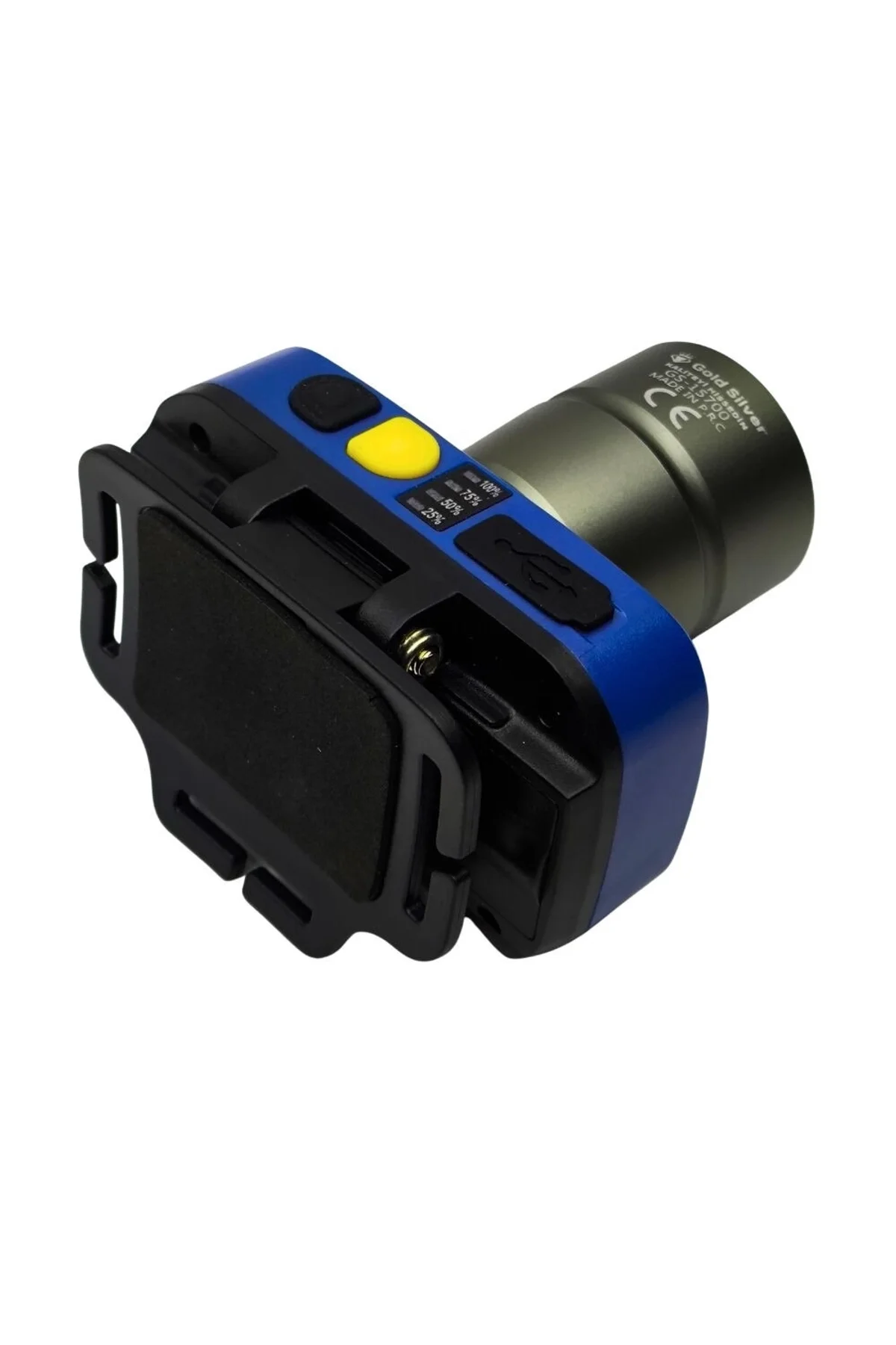 Gs-15700 20w 2000 Lümen Sarı Beyaz Işık Zoomlu Şarj Edilebilir Kafa Feneri - Just Cheap Store Görsel 3