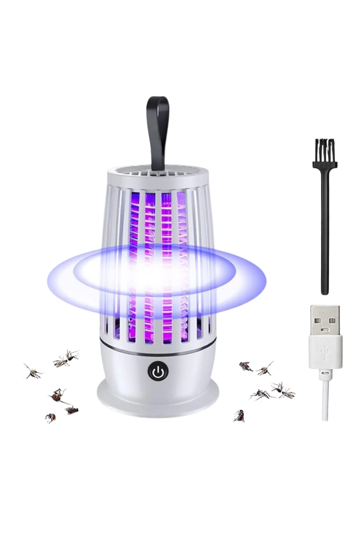Elektrikli Sivrisinek Öldürücü Lamba Uv Işıklı Sessiz Çalışma Geniş Etki Alanı - Just Cheap Store Görsel 3