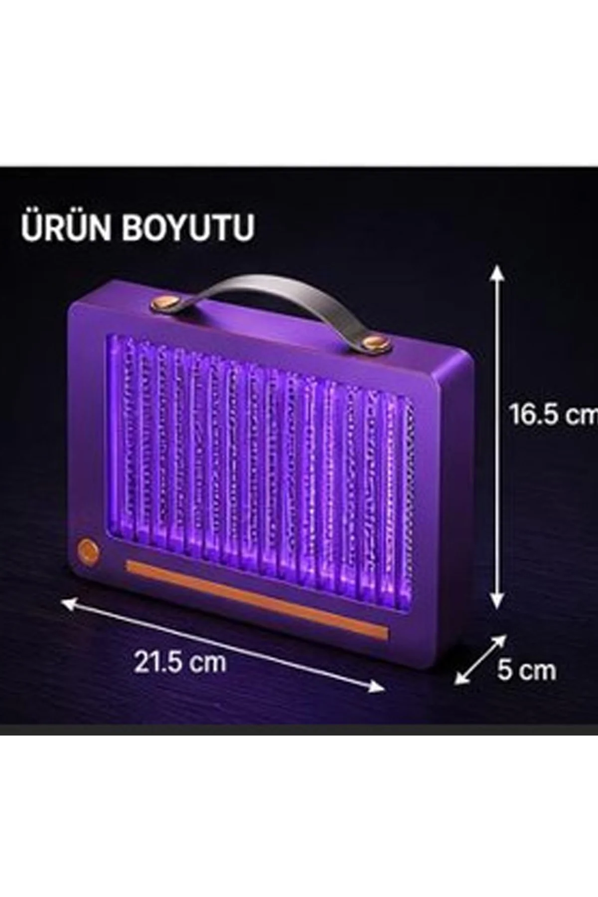 Elektrikli Sinek Öldürücü Lamba | Şarjlı, Sessiz, Led Işıklı Etkili Koruma - Just Cheap Store Görsel 5
