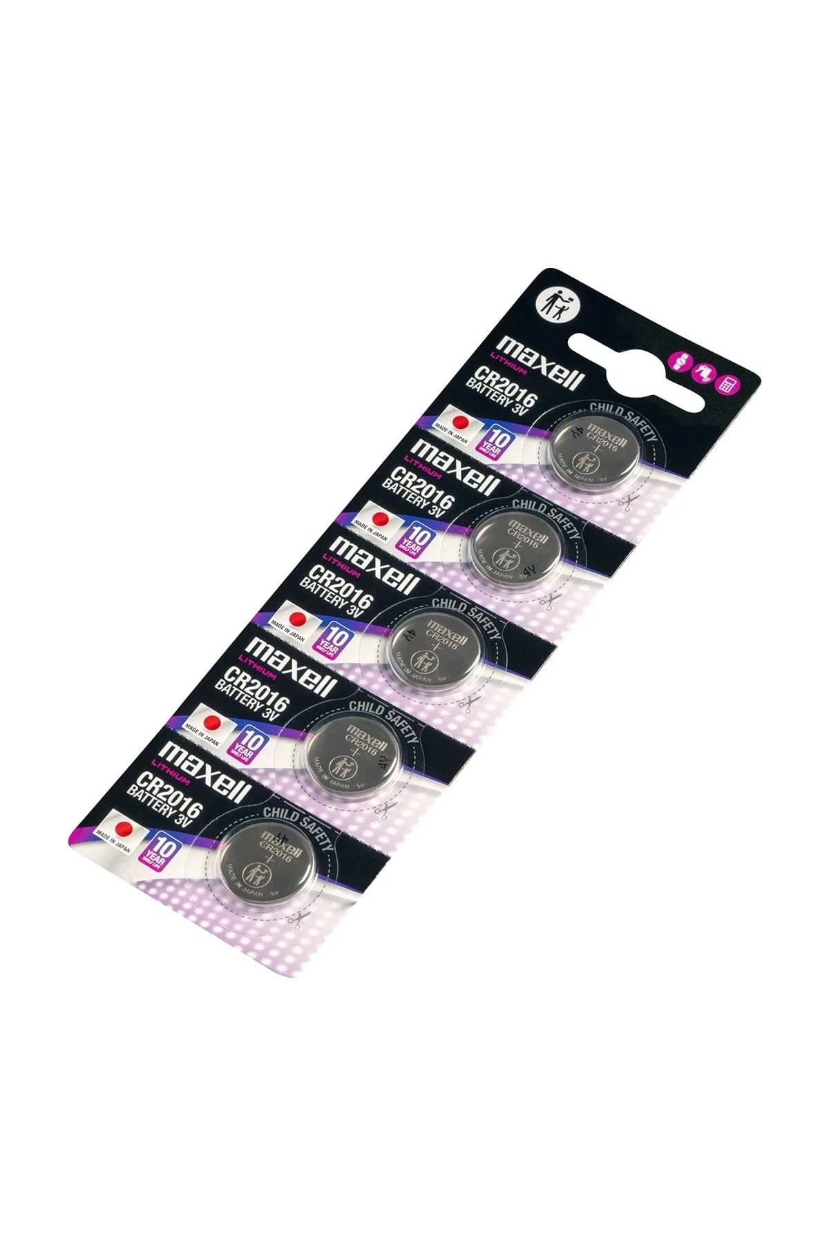 Maxell Cr2016 3v Lityum Düğme Pil 5’li Kartela 5 Adet - Just Cheap Store Görsel 2