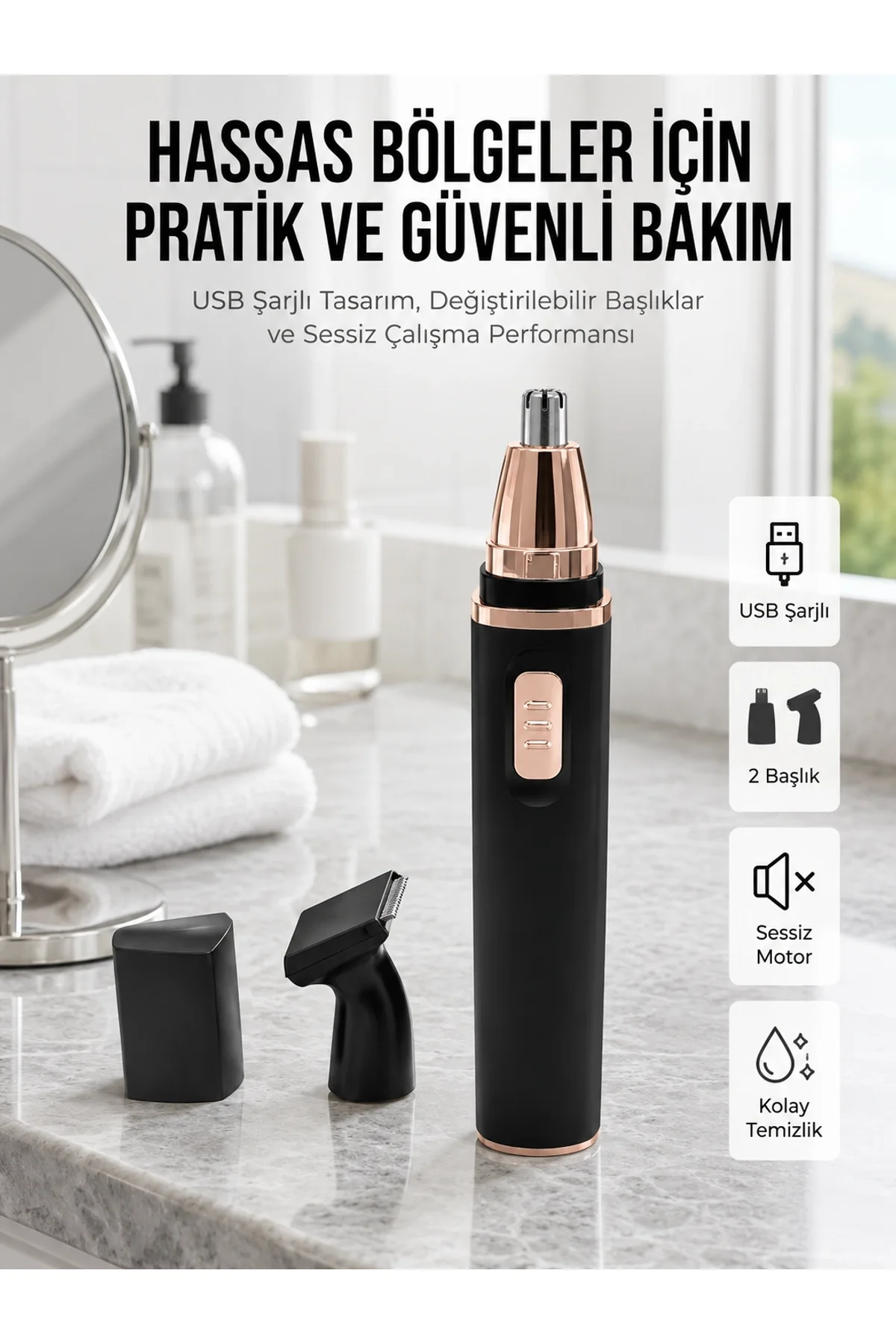 Usb Sarjlı Tı Raş Makinesi Usb Sarjlı Traş Makinesi Uzun Ömürlü