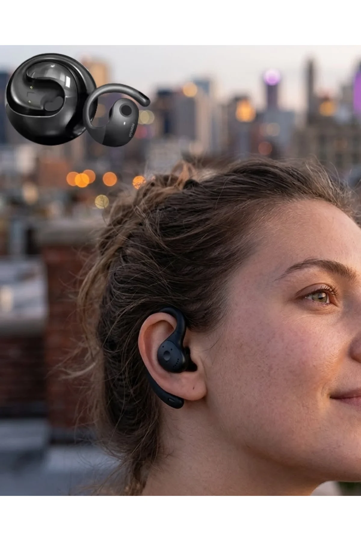 Hifi Ses Kablosuz Kulaklık Dokunmatik Kontrol Bluetooth Kulaklık