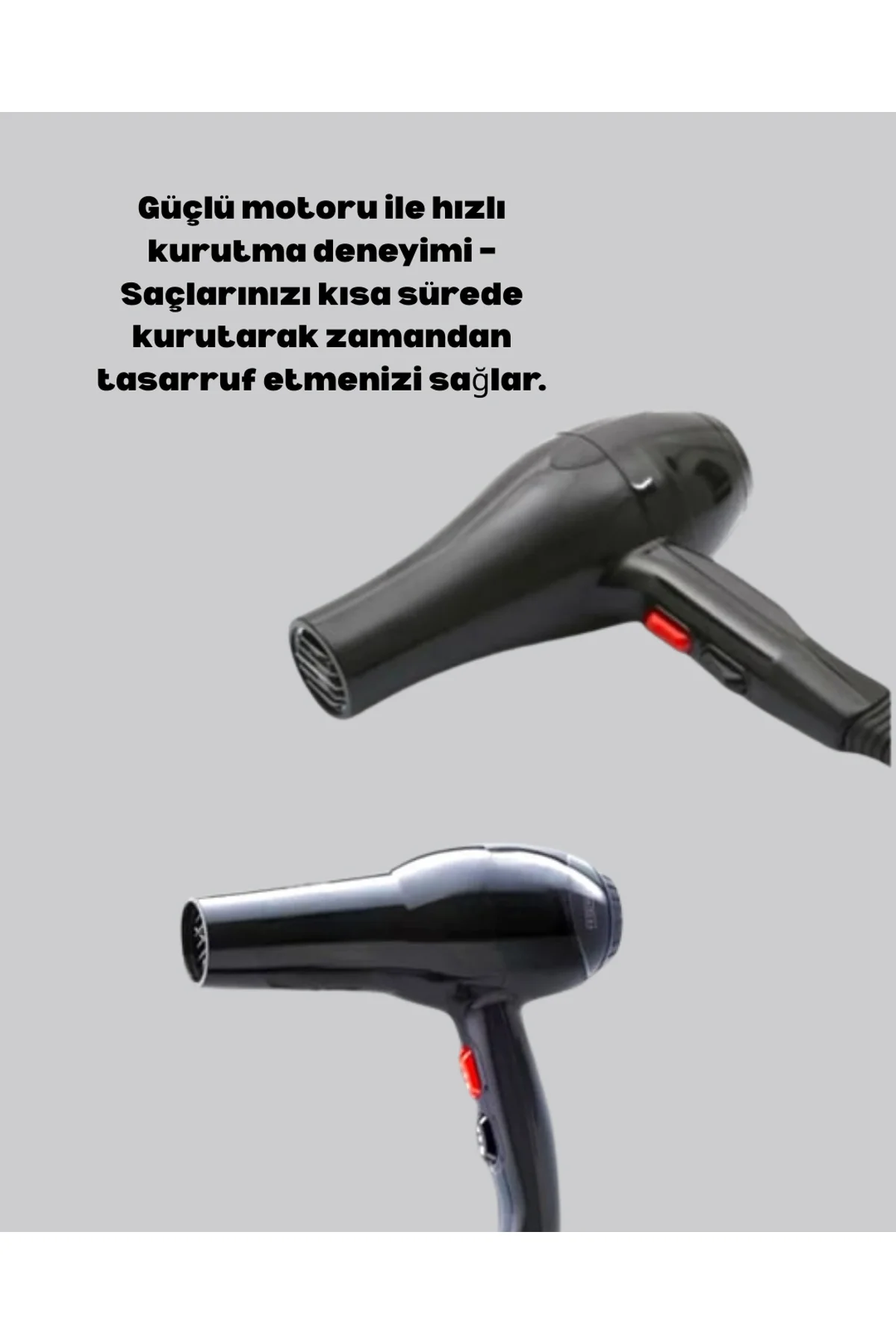 Tüm Saç Tipleri İçin 2200w Güçlü Fön Makinesi - Just Cheap Store Görsel 4