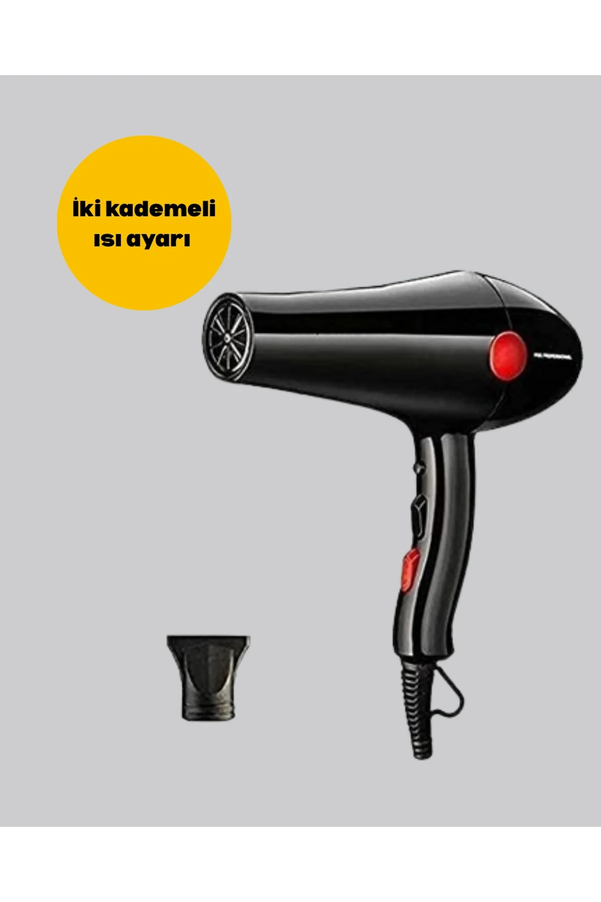 Tüm Saç Tipleri İçin 2200w Güçlü Fön Makinesi - Just Cheap Store Görsel 3