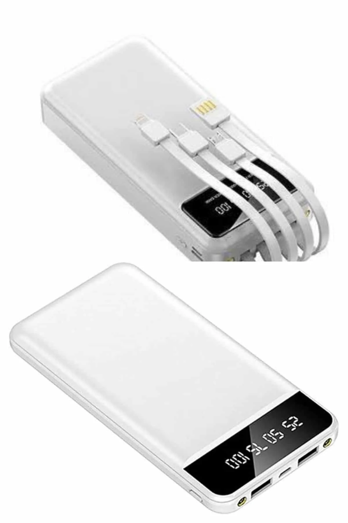 Powerbank Şarj Cihazı 4 Çıkışlı 20.000 Mah Powerbank Kompakt Yüksek Kapasiteli Hızlı Şarj - Just Cheap Store Görsel 5