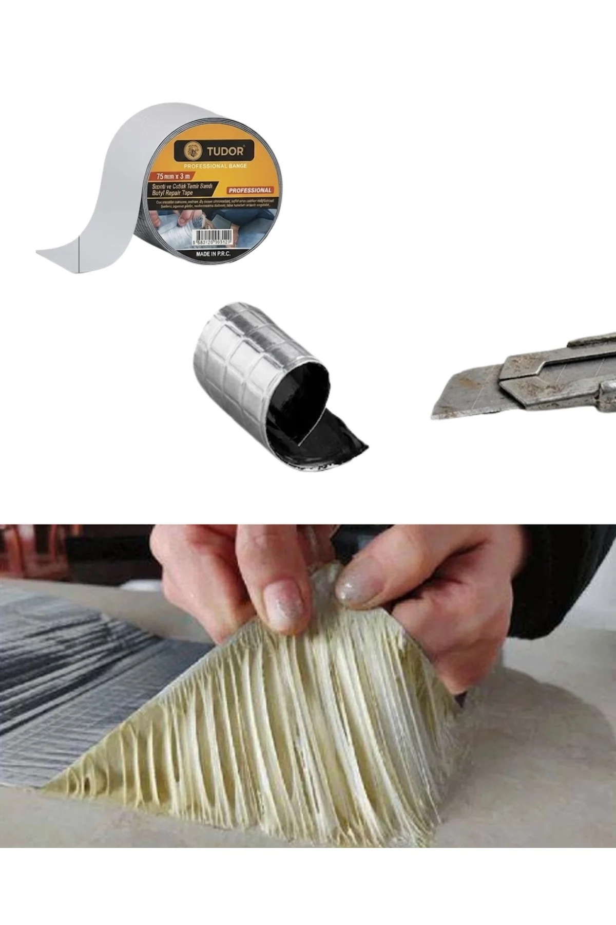 Su Geçirmez Sızdırmaz Tamir Bandı Güçlü Yapışkanlı 72 Mm 2 Metre - Just Cheap Store Görsel 5