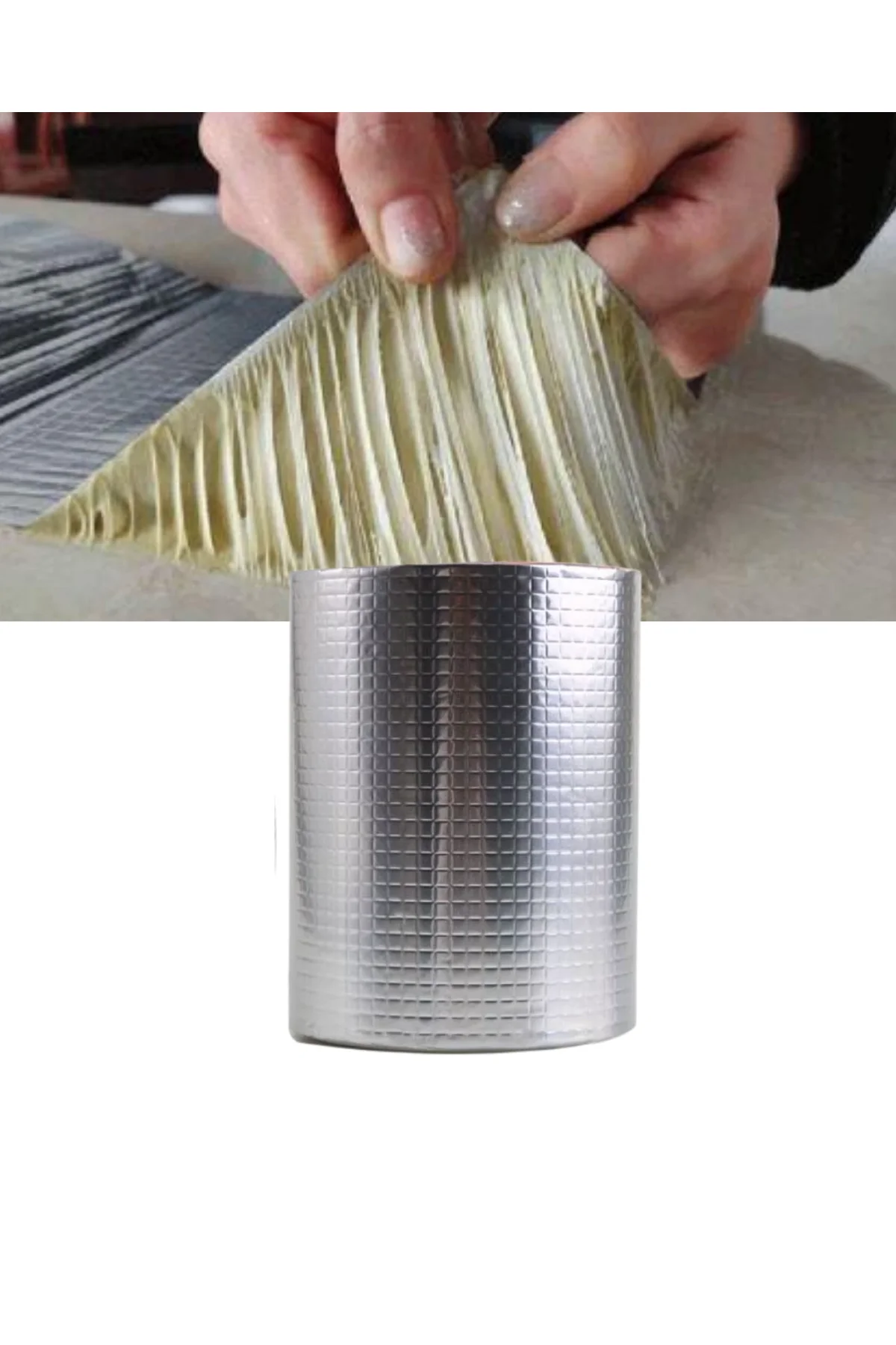 96mm Su Kaçak Önleyici Tamir Bandı 2 Metre Güçlü Yapışkanlı Onarım Bandı - Just Cheap Store Görsel 4