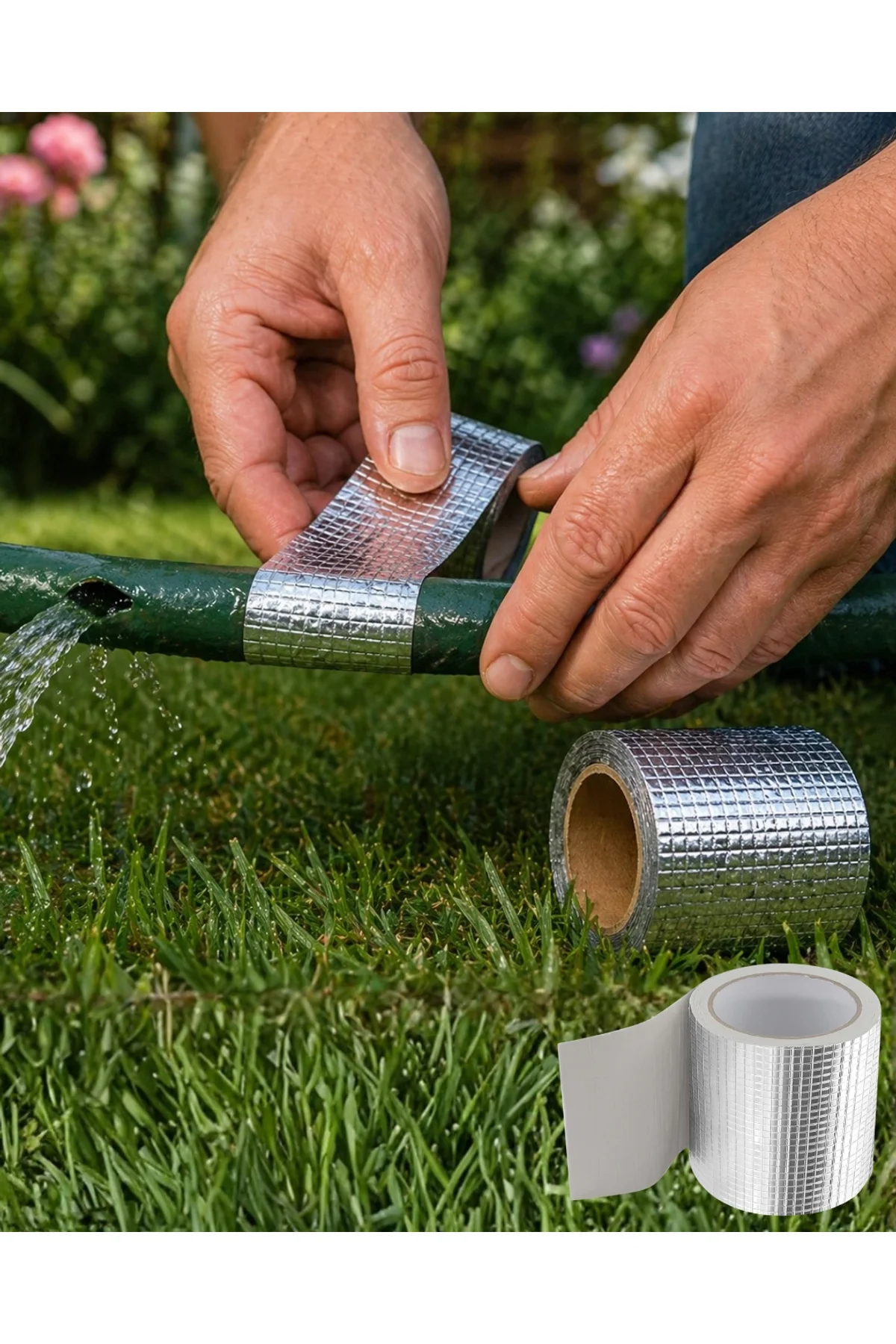96mm Su Kaçak Önleyici Tamir Bandı 2 Metre Güçlü Yapışkanlı Onarım Bandı