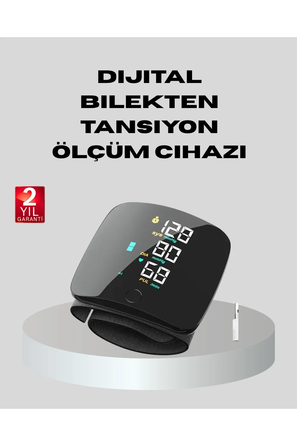 Dijital Bilek Tansiyon Aleti – Çift Kullanıcı Hafızalı, Aritmi Uyarılı Ve Otomatik Kapanmalı