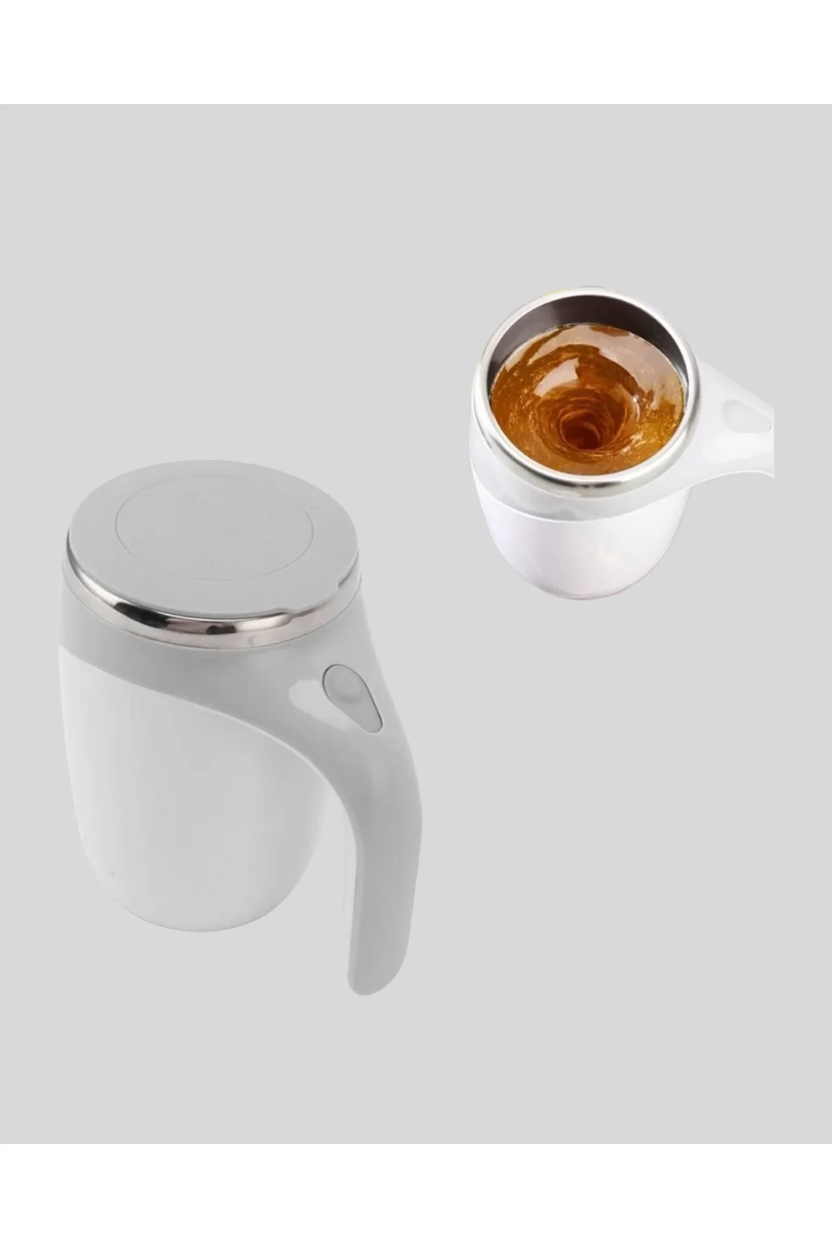 Usb Şarjlı Manyetik Karıştırıcı Kupa – Otomatik Kahve Karıştırma Bardağı - Just Cheap Store Görsel 2