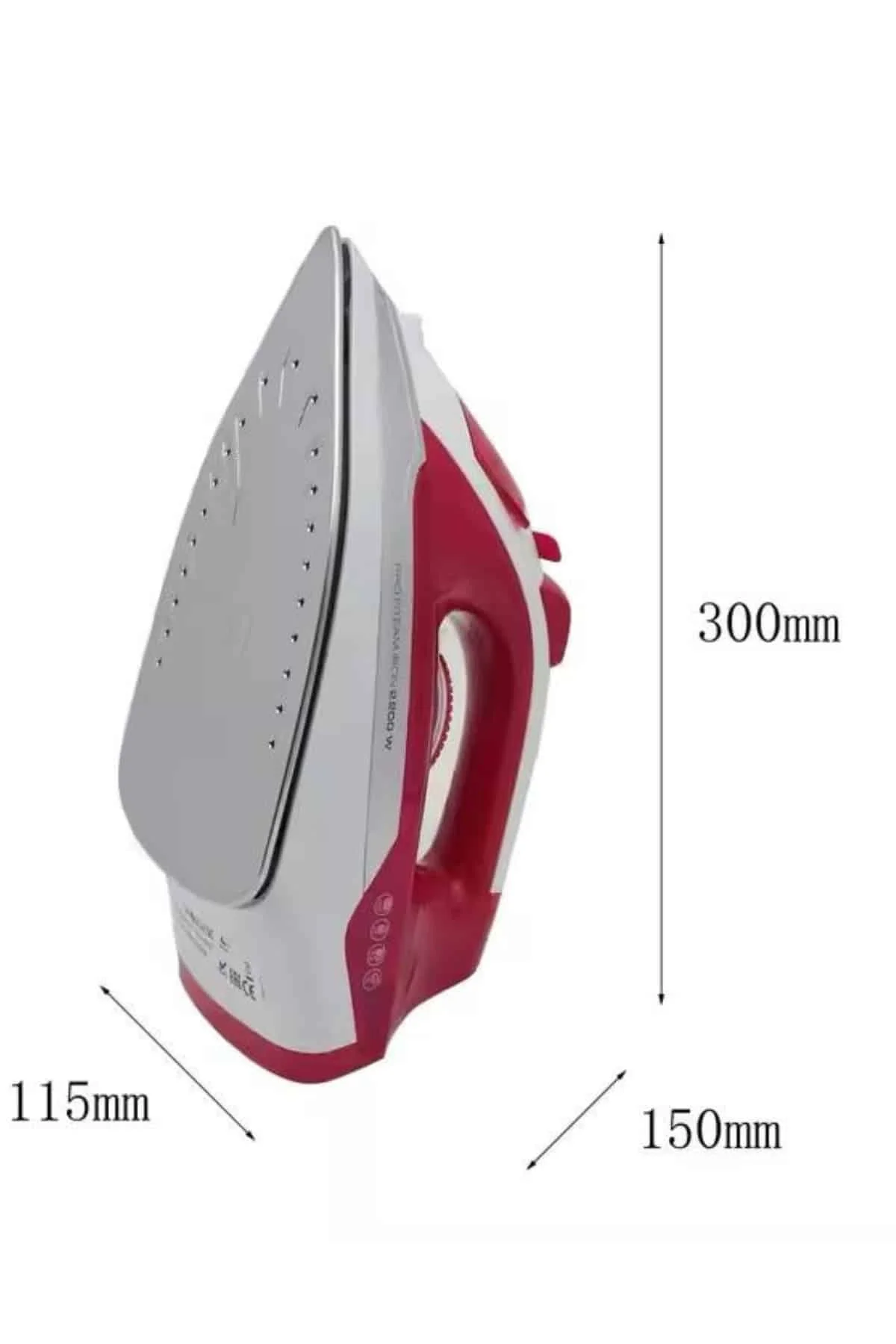 Modern Tasarım 2200w Dayanıklı Buharlı Seramik Kaplama Ütü - Just Cheap Store Görsel 5