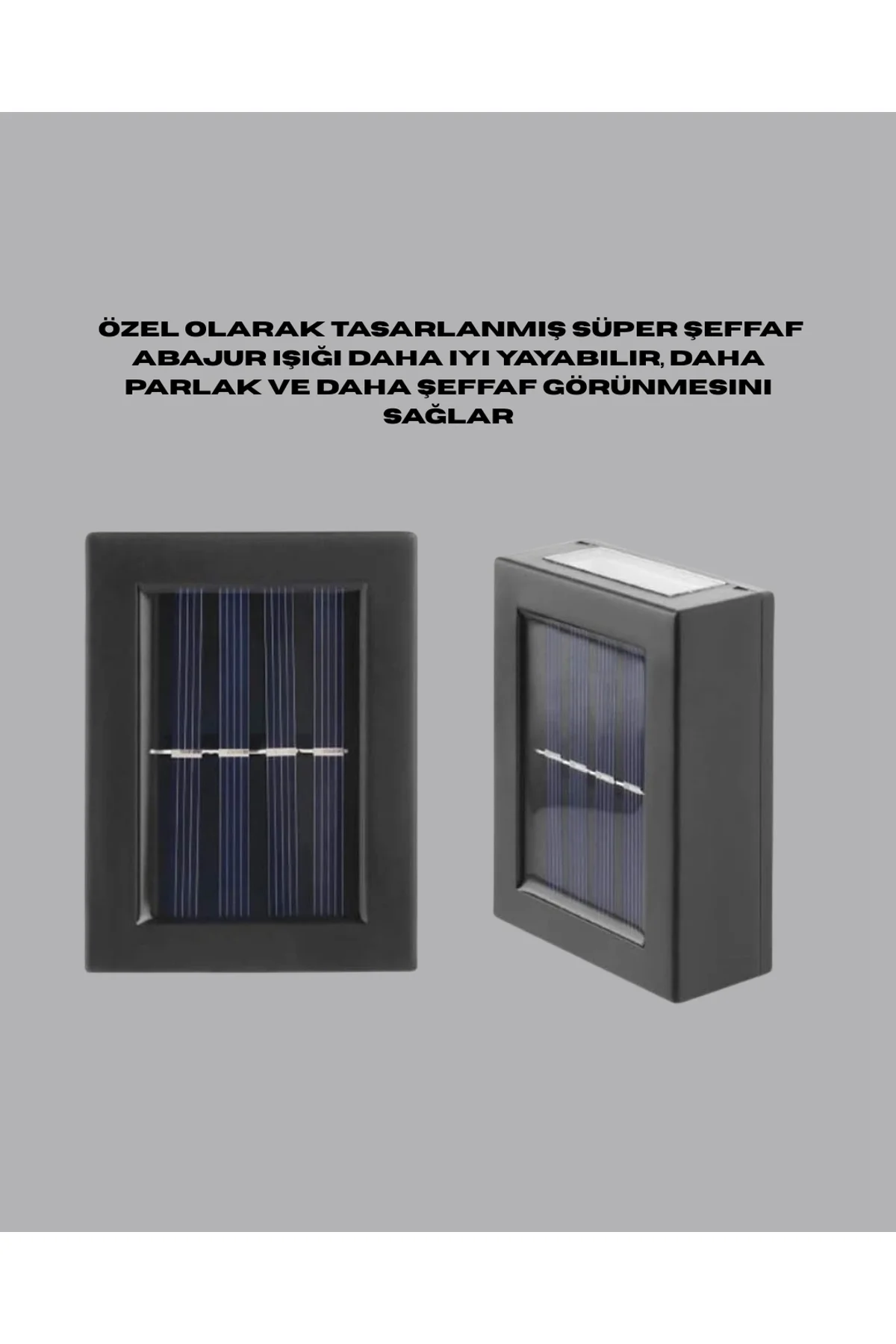Güneş Enerjili Led Duvar Aydınlatması Yeni Nesil - Just Cheap Store Görsel 5