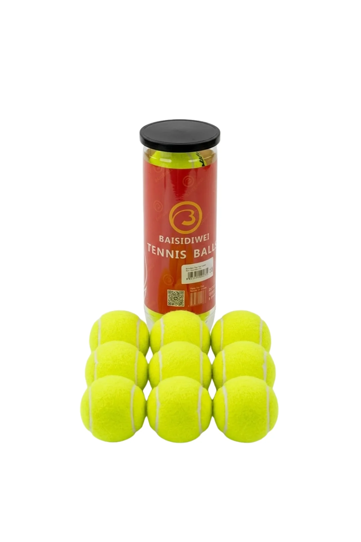 Dayanıklı Tenis Topu 9’lu Set Yüksek Performans Ve Dengeli Zıplama