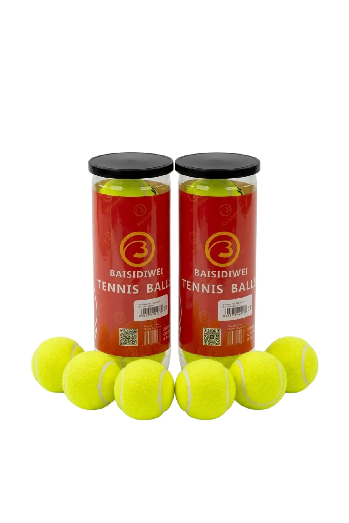 6’lı Tenis Topu Seti Antrenman Ve Günlük Kullanım İçin Uygun