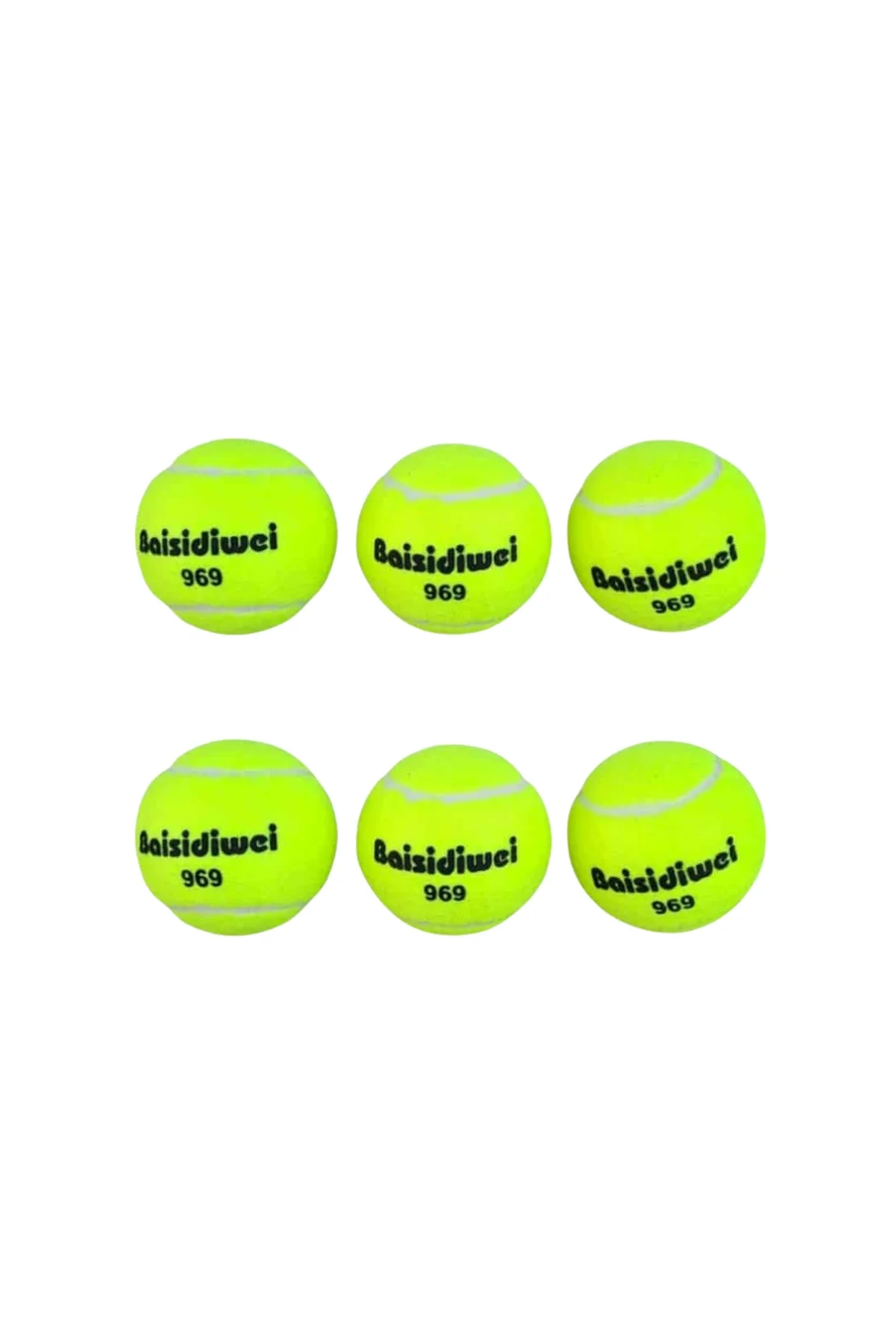 Tenis Topu 6’lı Set Antrenman Ve Maç İçin Dayanıklı Toplar - Just Cheap Store Görsel 2