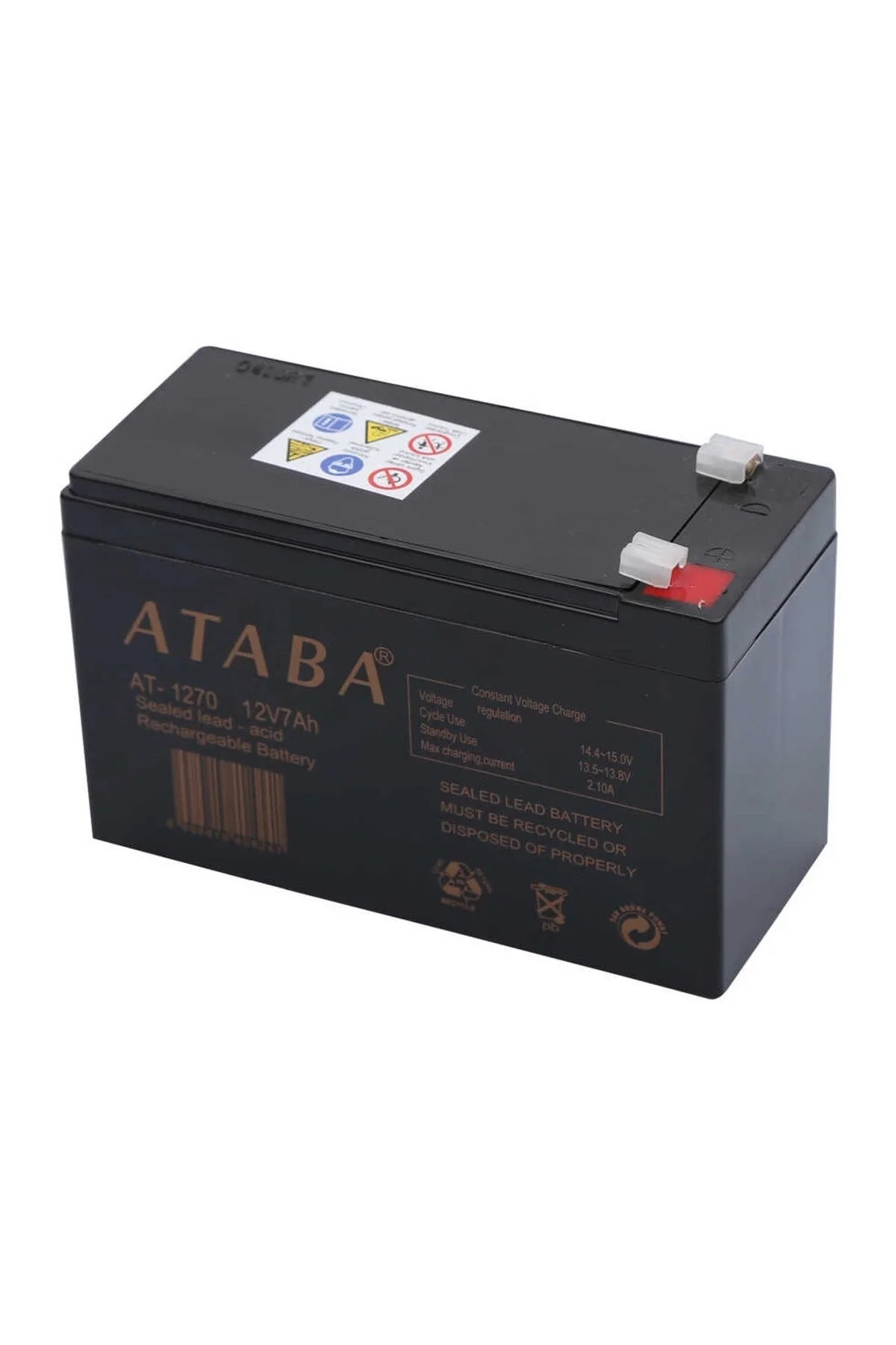 Ataba At-1270 12v 7ah Akü - Just Cheap Store Görsel 2