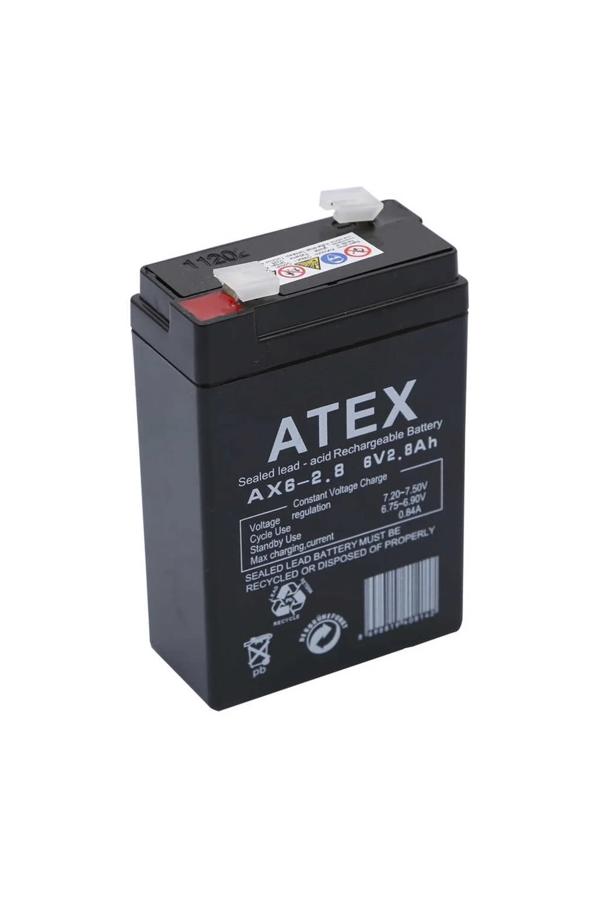 Atex Ax6-2.8 6v 2.8ah Akü - Just Cheap Store Görsel 2
