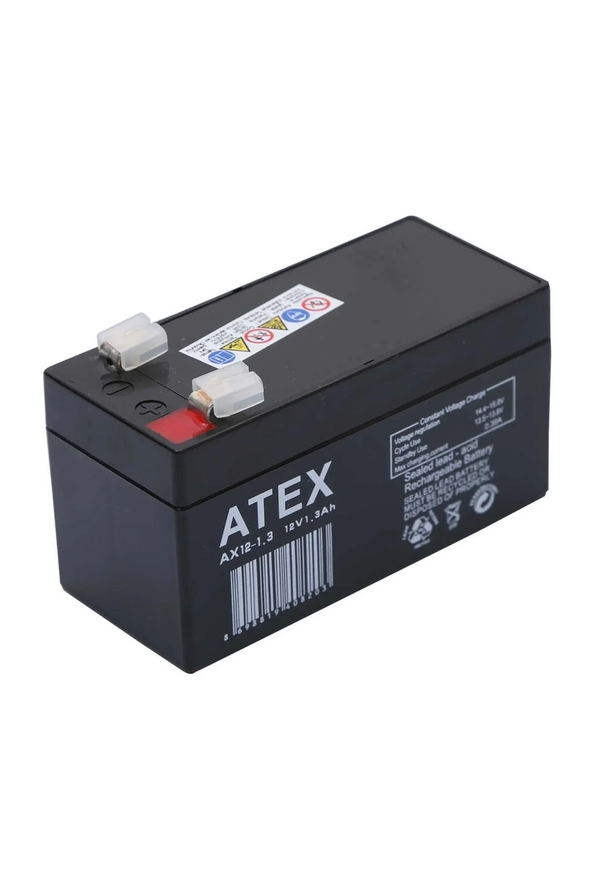 Atex Ax12-1.3 12v 1.3ah Akü - Just Cheap Store Görsel 2