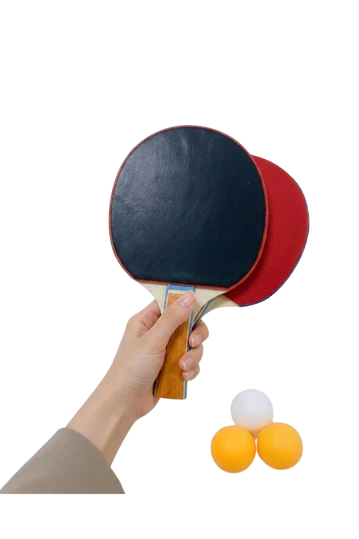 Masa Tenisi Seti 2 Raket 3 Top Eğlenceli Ve Pratik Oyun Seti - Just Cheap Store Görsel 5