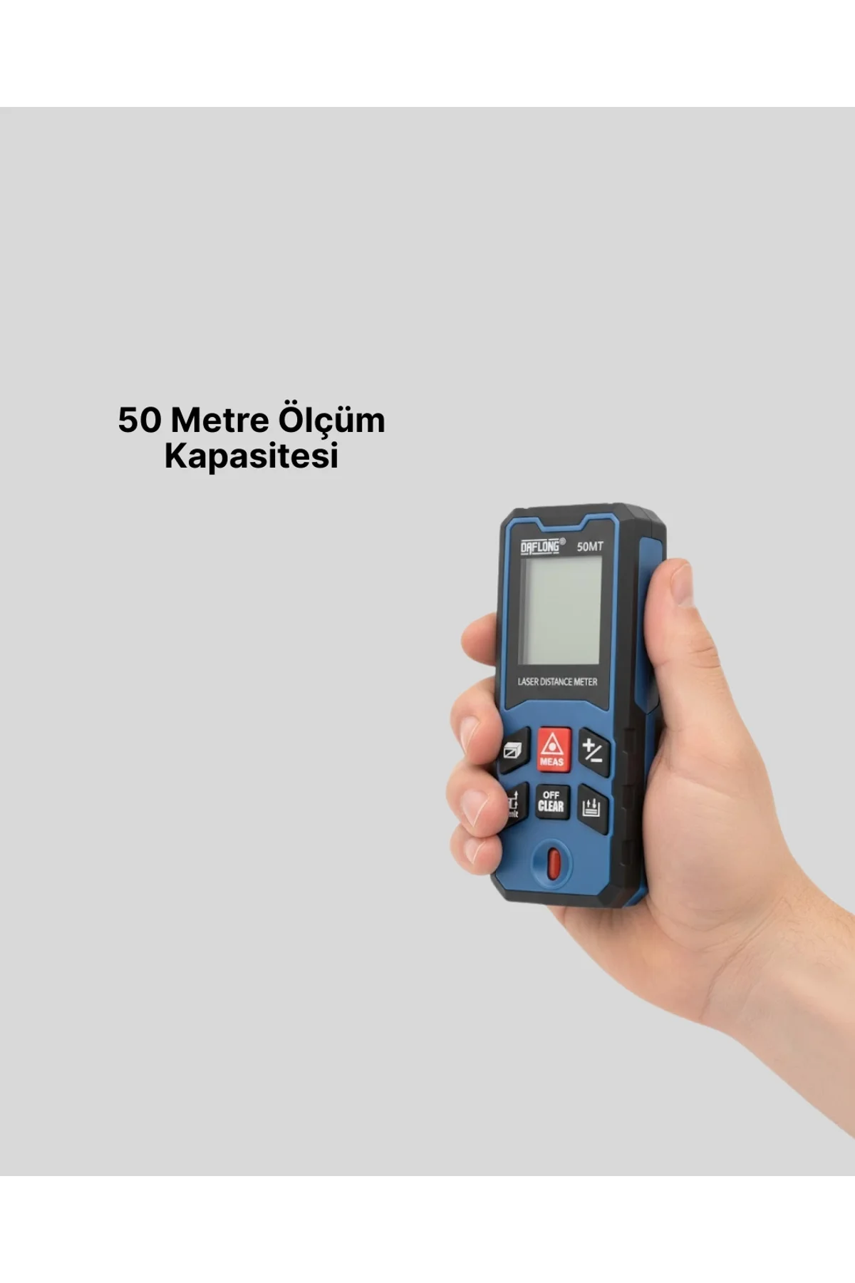 50 Metre Lazer Mesafe Ölçer Profesyonel Dijital Ölçüm Cihazı - Just Cheap Store Görsel 4