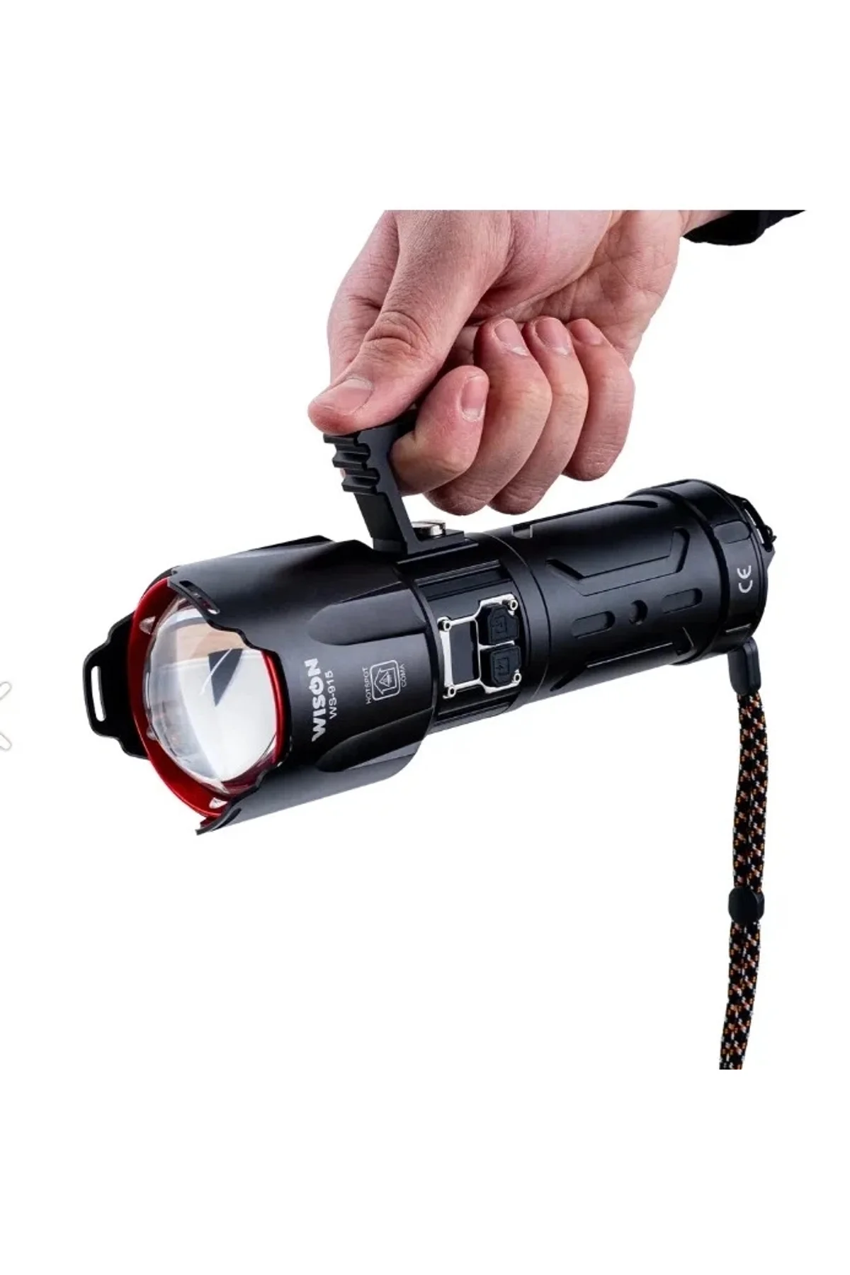 Ws-915 5000 Lümen 55 Watt Şarjlı El Feneri - Just Cheap Store Görsel 4