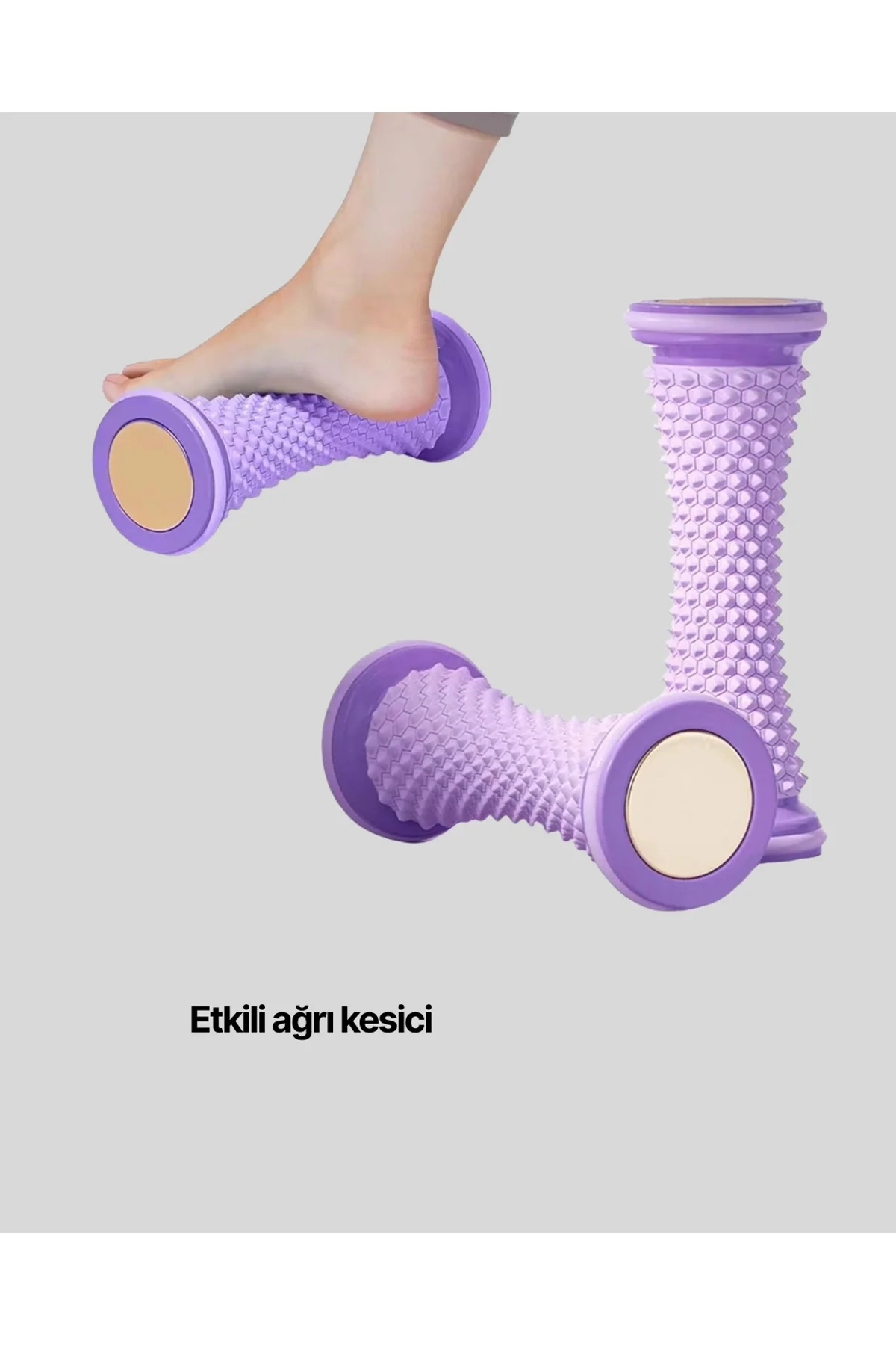 Ayak Masaj Silindiri Derin Doku Masajı Kirpi Topu Akupunktur Etkili - Just Cheap Store Görsel 4