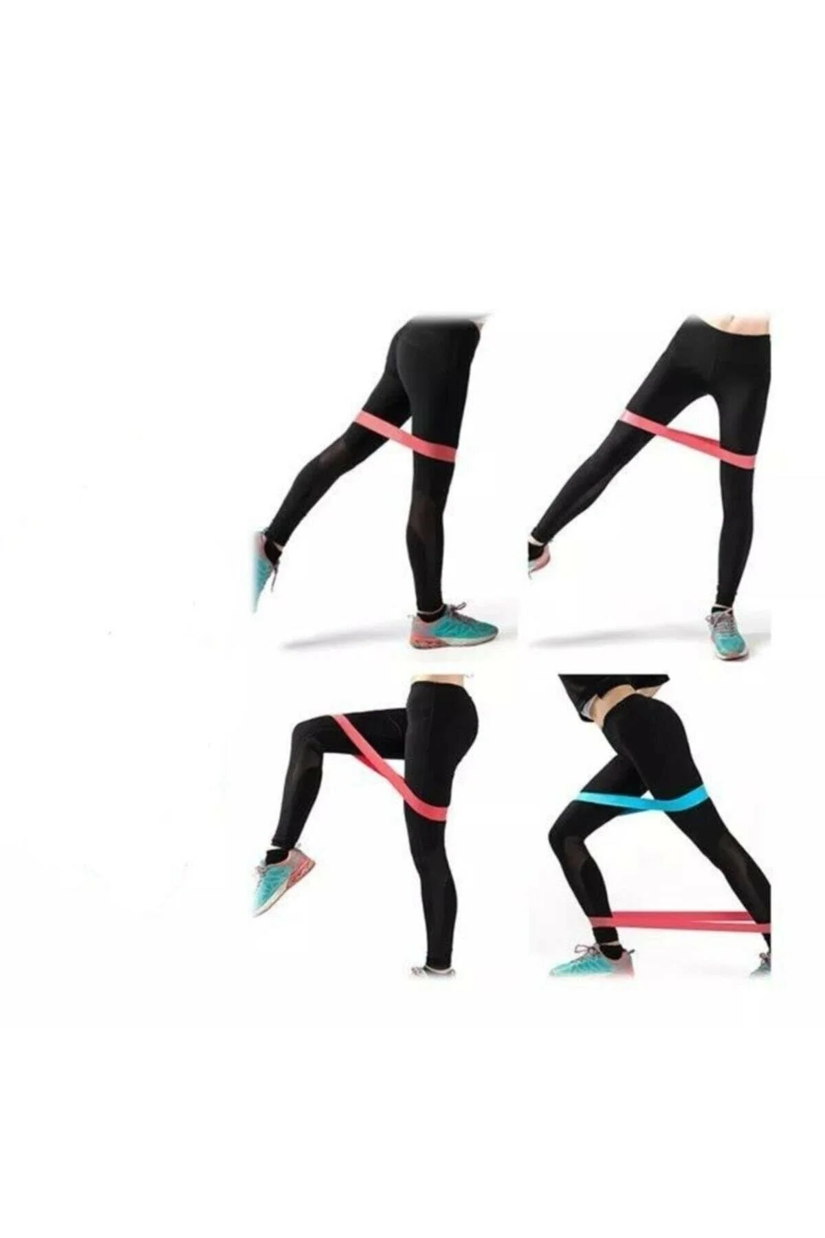 Pilates Squat Aerobik Direnç Lastiği 5 Li Paket - Just Cheap Store Görsel 3