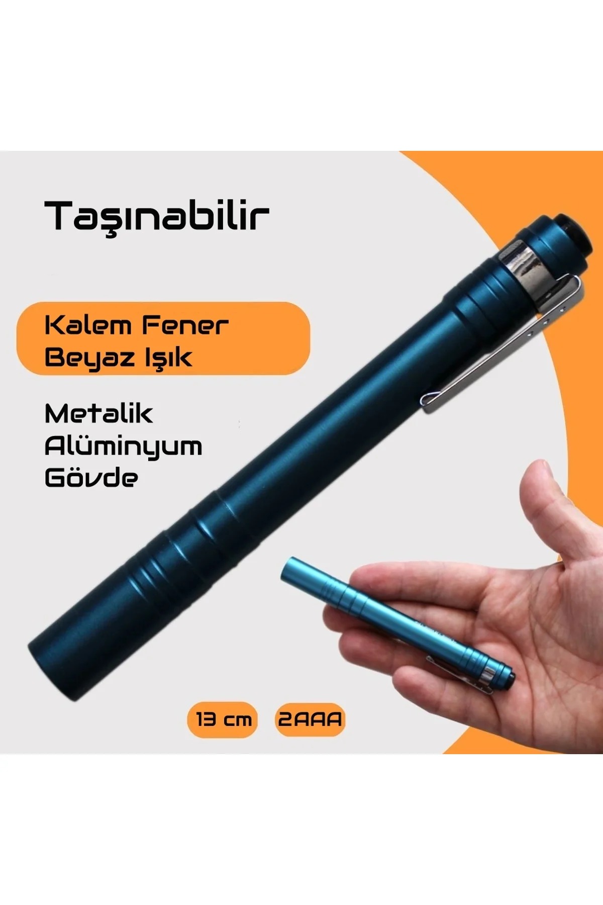 Gold Gp-206 Led Beyaz Işıklı Doktor Kalem Fener - Just Cheap Store Görsel 2
