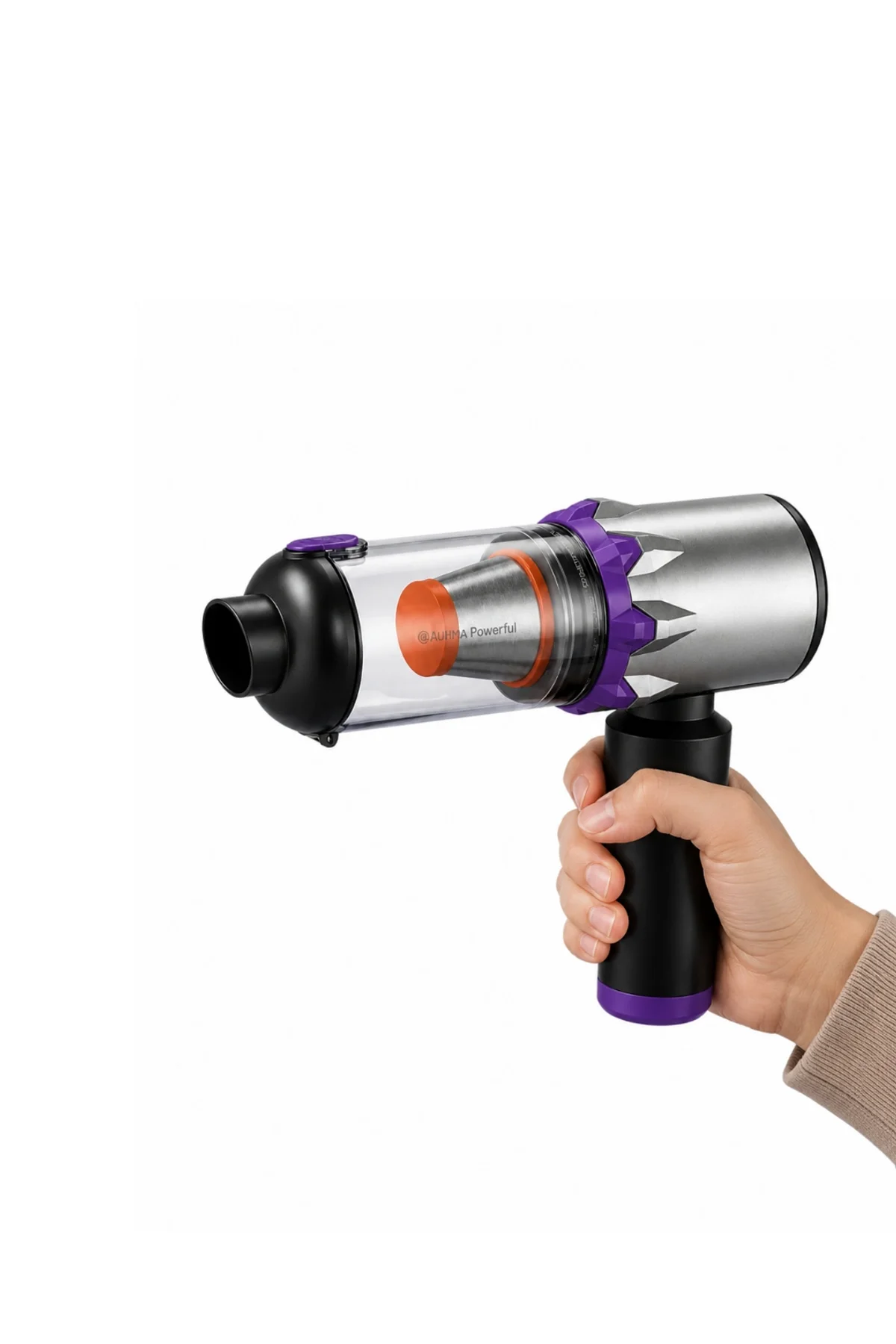 Taşınabilir Oto Süpürge 220w Turbo Güçlü Metal Hepa Filtreli Kablosuz Süpürge - Just Cheap Store Görsel 5