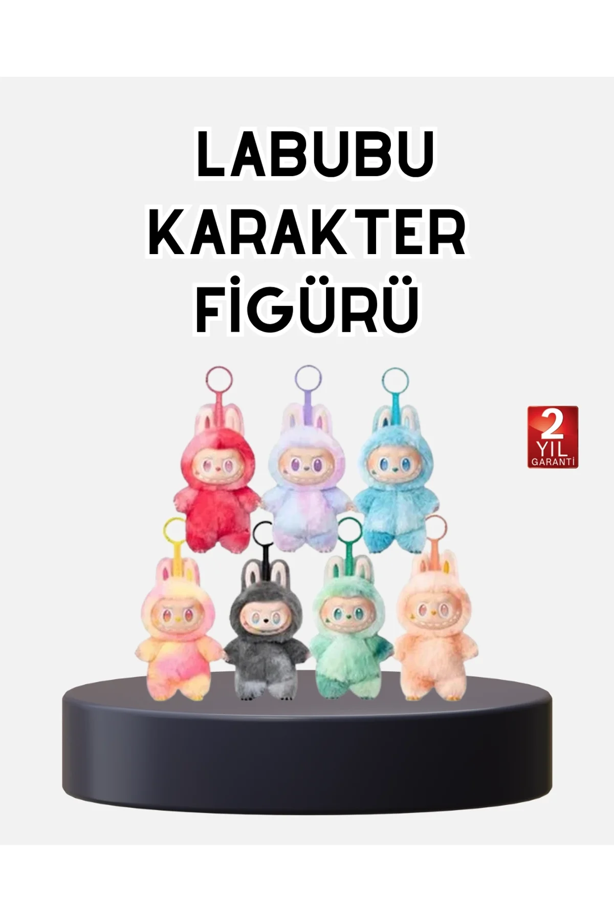 Labubu Koleksiyonluk Peluş Oyuncak – Yumuşak Kumaşlı, Dekoratif Tasarım, Hediyelik