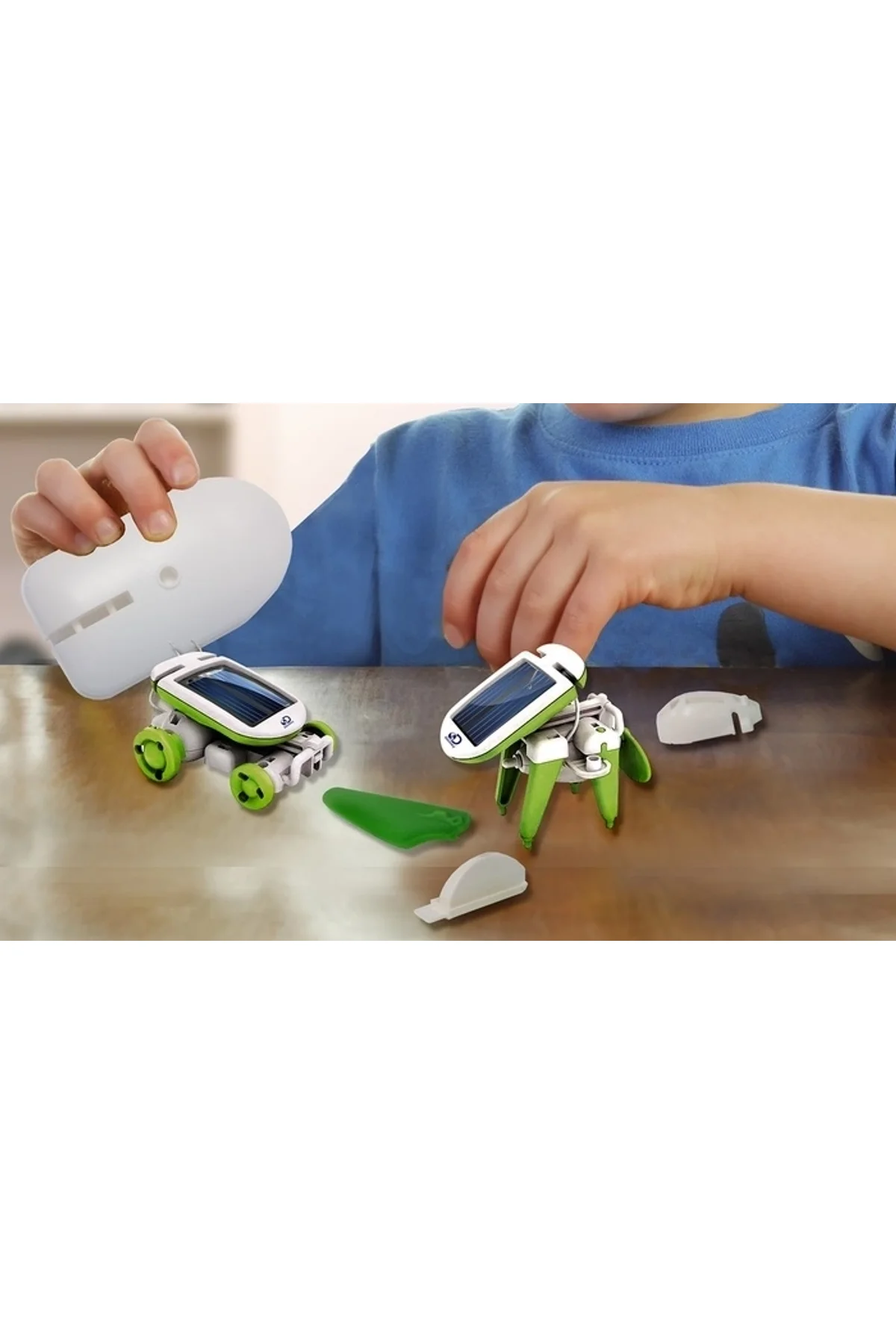 Güneş Enerjili Robot Oluşturma Seti (6 İn 1) - Just Cheap Store Görsel 2