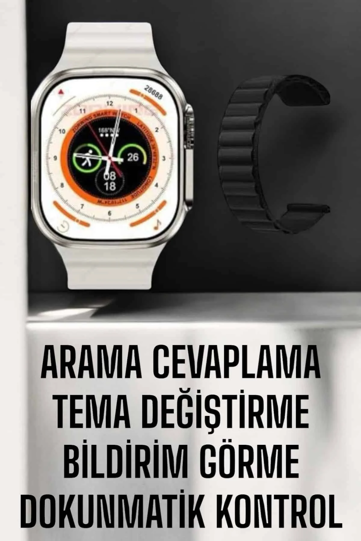 Yeni Nesil Arama Cevaplayan Uyku Ve Sağlık Takibi Gps Özelliği - Just Cheap Store Görsel 5