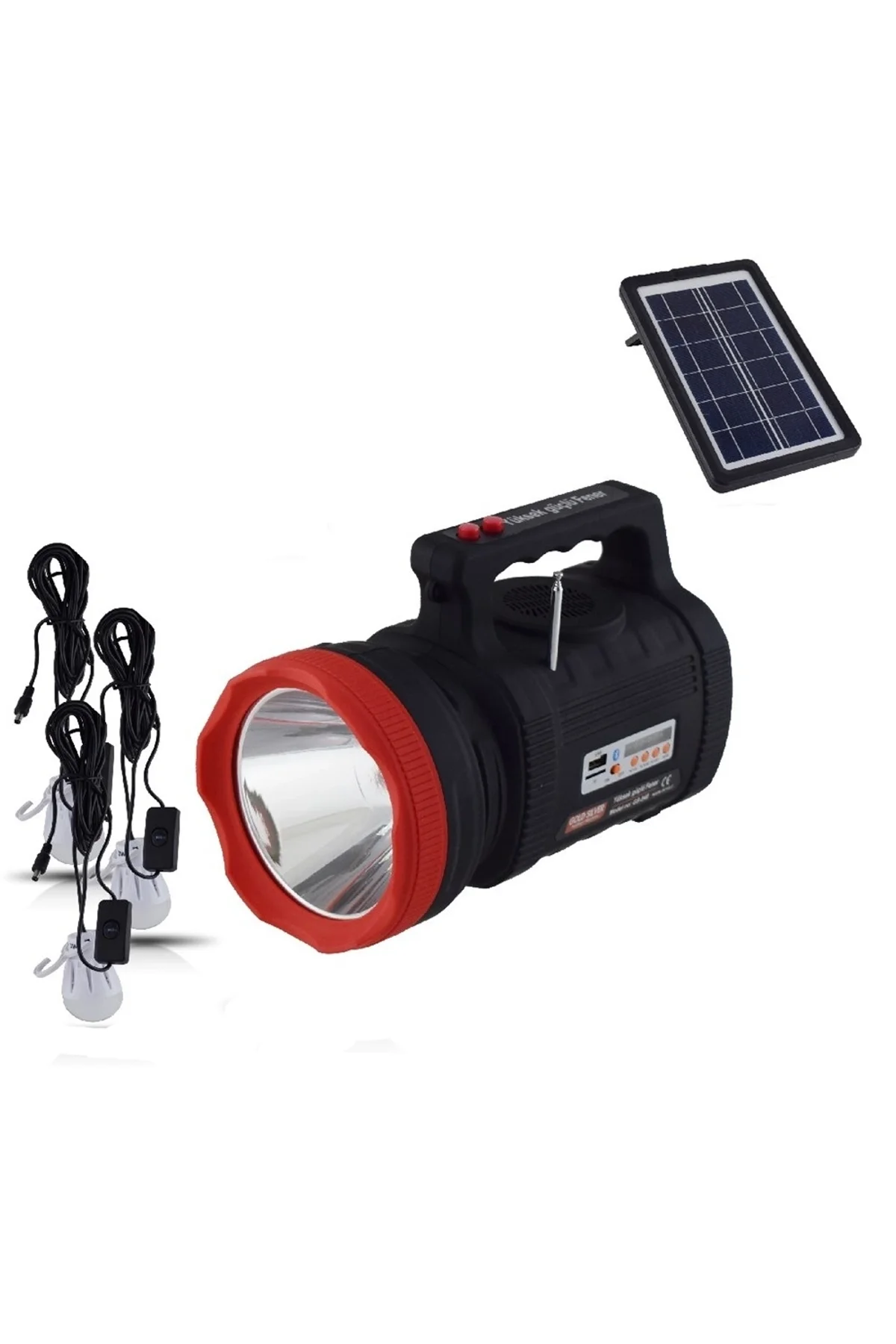 Gs-540 Güneş Enerjili Spot Fener - Just Cheap Store Görsel 5