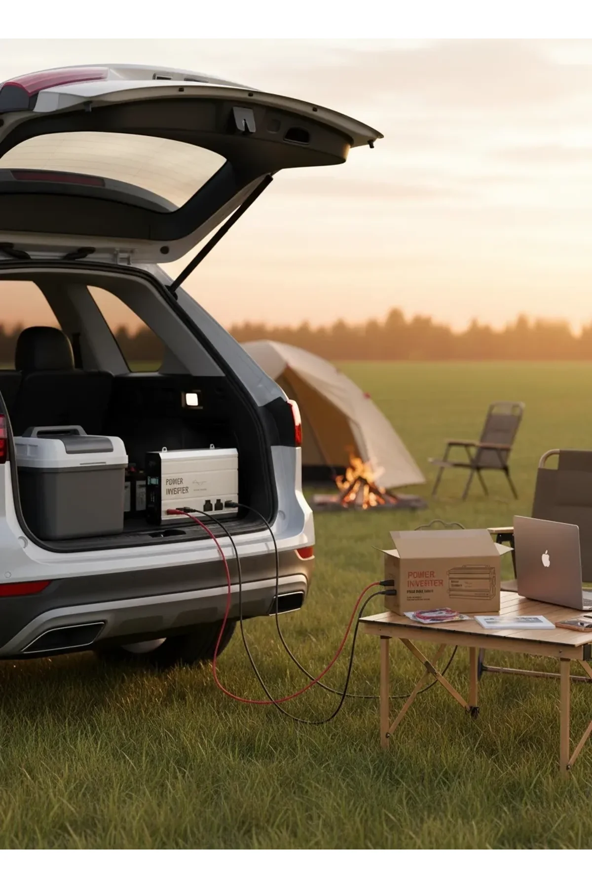 1000w Tam Sinüs İnverter 12v Ac Çevirici | Sessiz Fanlı, Usb Çıkışlı, Araç Karavan Tekne Solar Uyuml - Just Cheap Store Görsel 5