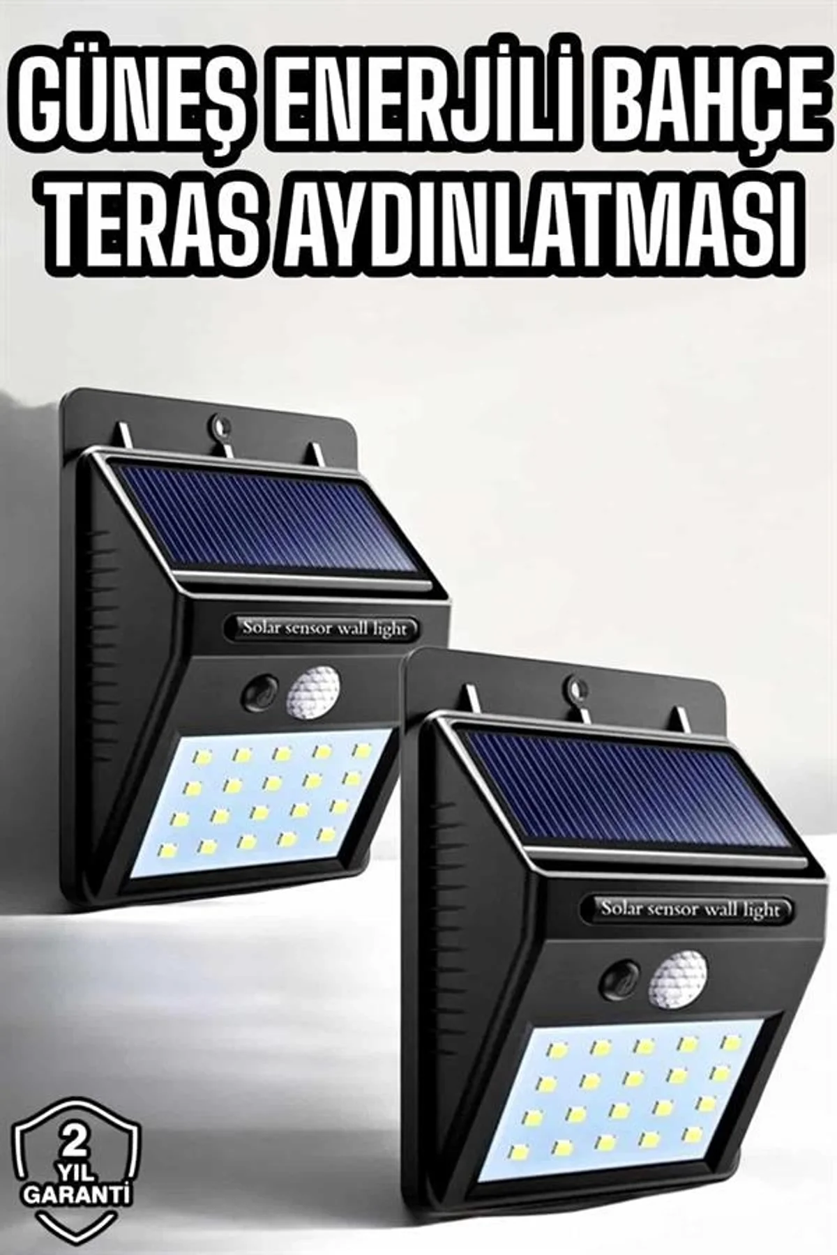 Solar Güneş Enerji Panelli Sensörlü Lamba Enerji Tasarruflu - Just Cheap Store Görsel 2