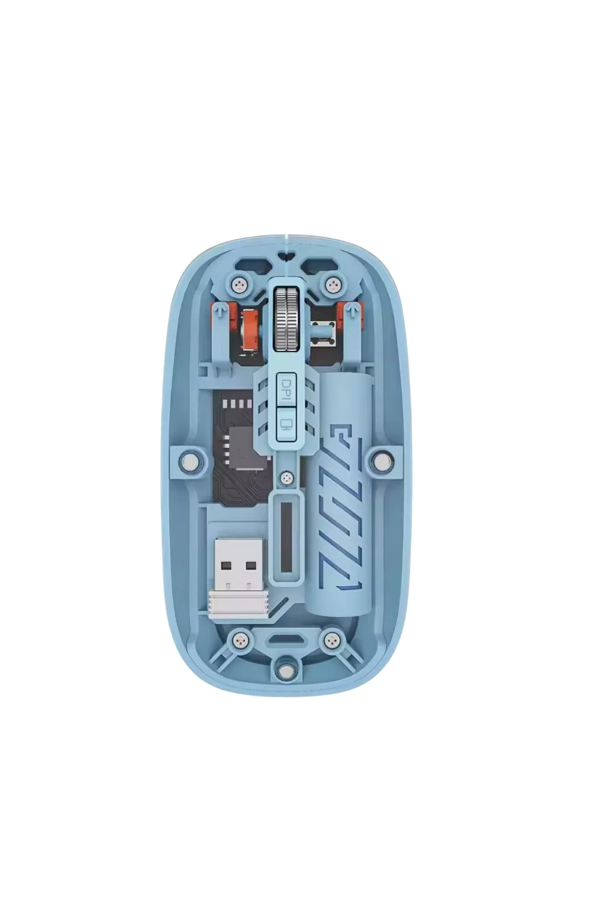Bluetooth 5.2 Destekli Mavi Pilli Kablosuz Mouse Yeni Nesil - Just Cheap Store Görsel 2