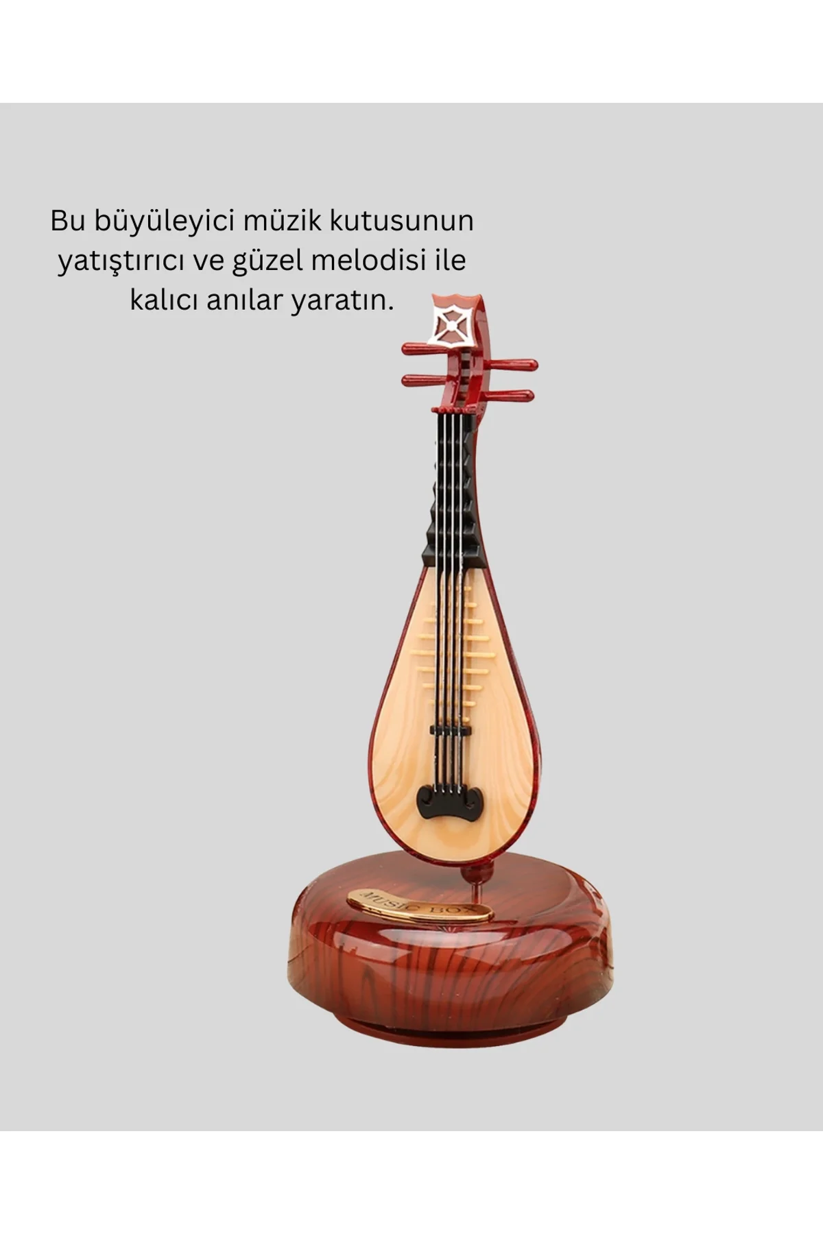 Ud Sembolü Müzik Kutusu Es Tasarım Melodi Destekli - Just Cheap Store Görsel 5