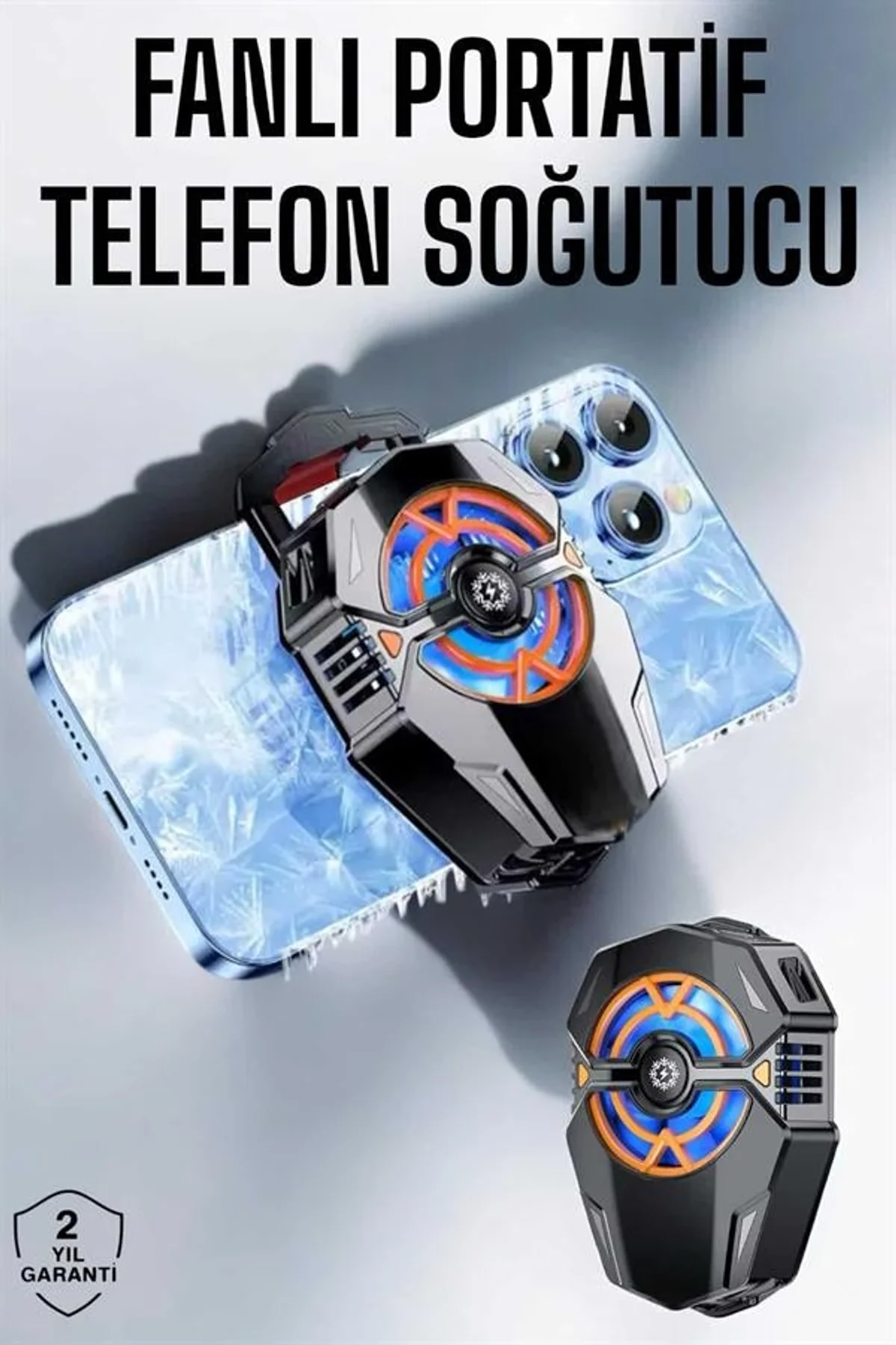 Telefon Soğutucu Fanlı Güçlü Motor Radyotör Soğutucu - Just Cheap Store Görsel 2