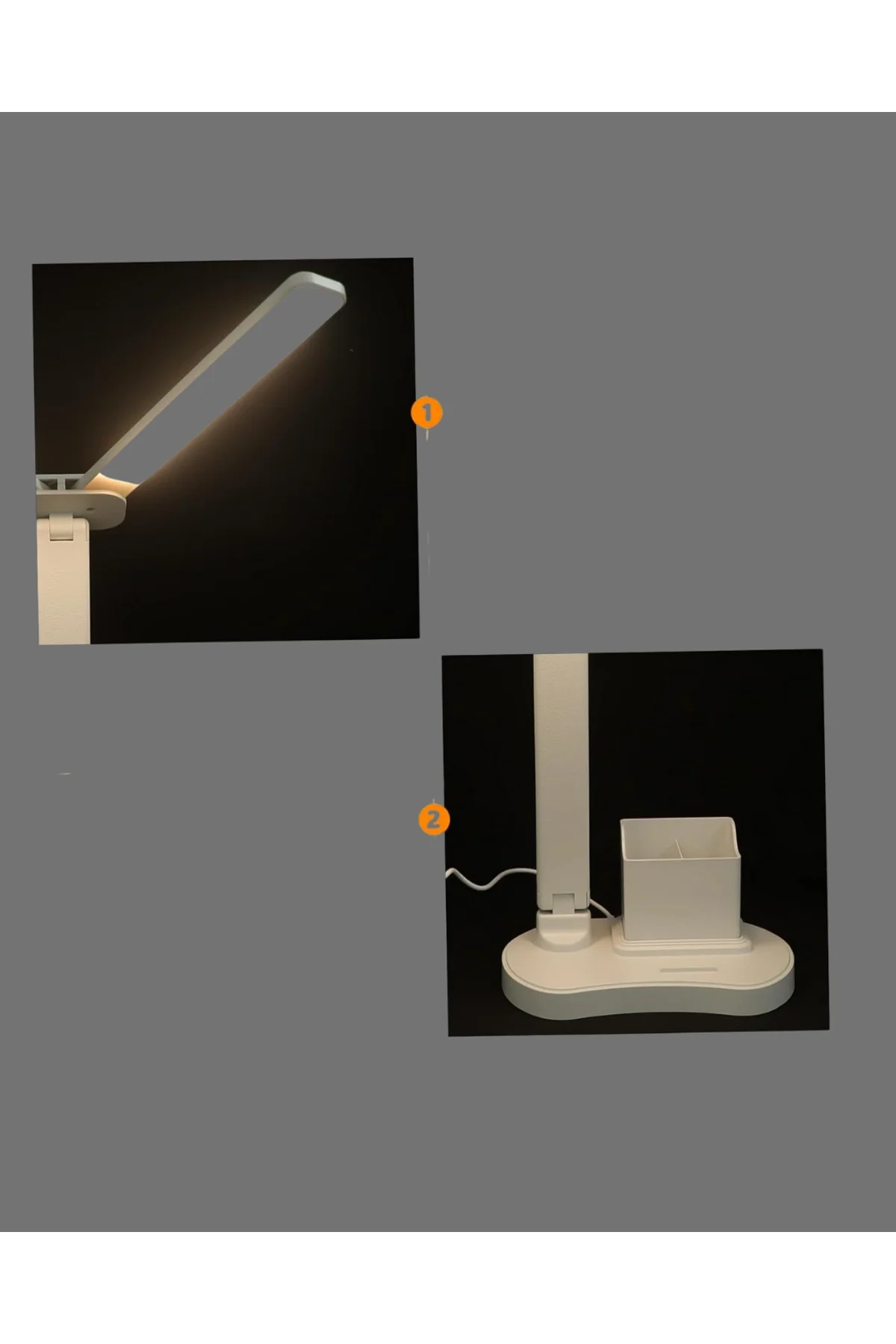 Kısılabilir Led Masa Lambası – Kalemlik, Telefon Standı Ve Okuma Işığı Bir Arada Yeni Nesil - Just Cheap Store Görsel 5
